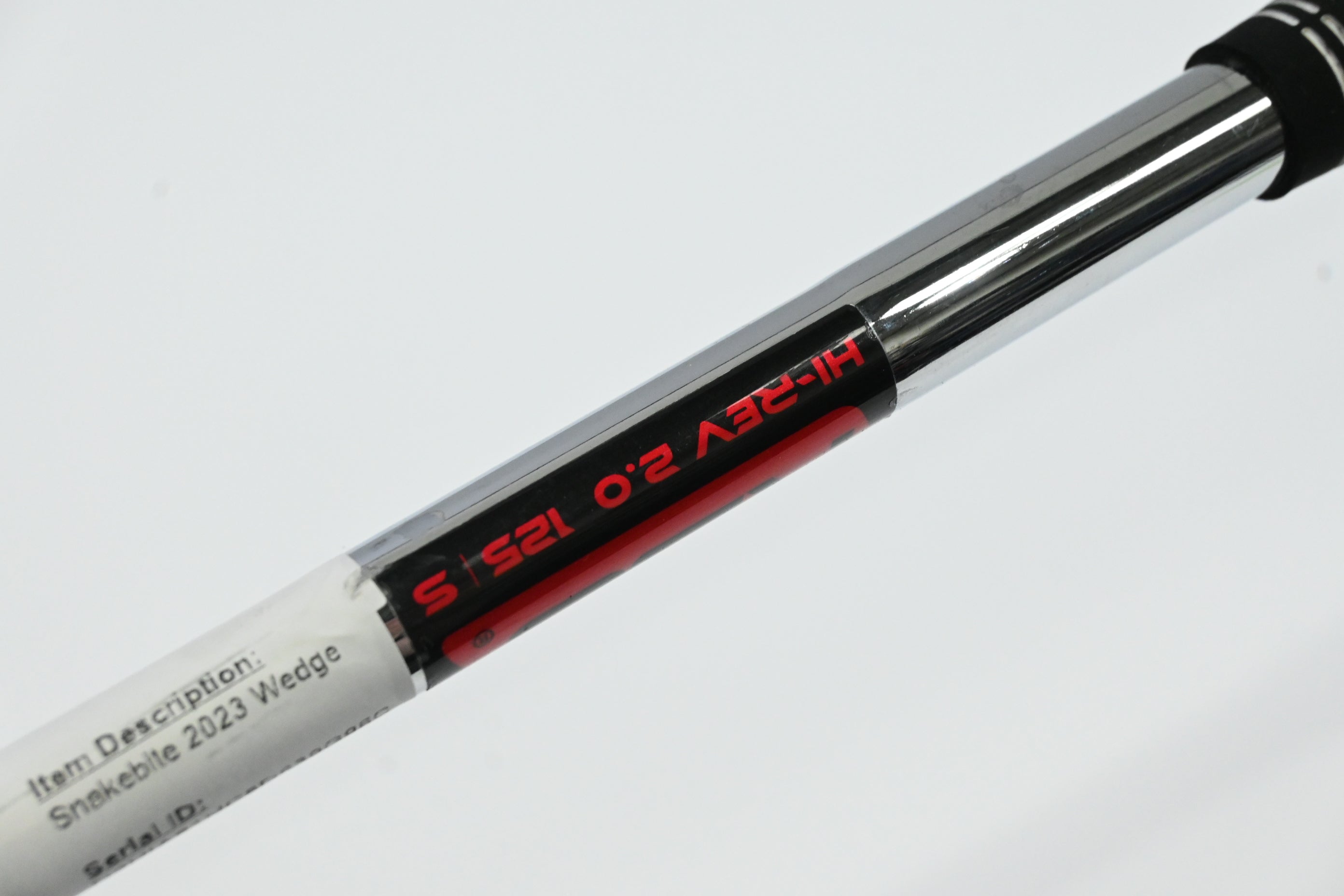 Cobra Snakebite 2023 Lob Wedge / 58 Degree / Stiff Flex KBS Hi-Rev 2.0 125 Shaft