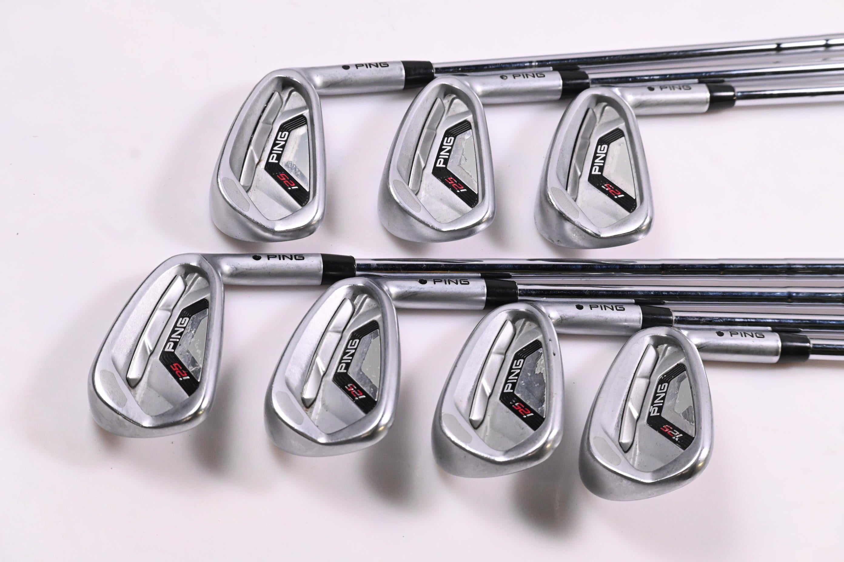 Ping i25 Irons / 4-PW / Stiff Flex Ping CFS Shafts