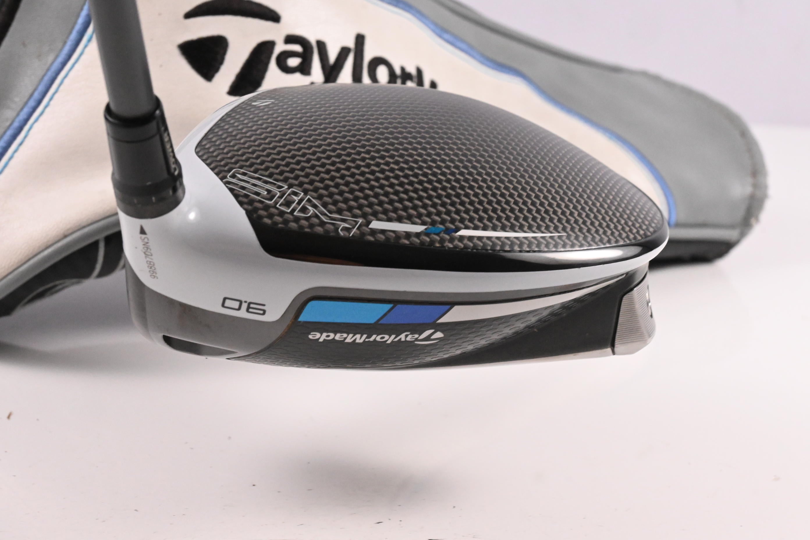 Taylormade SIM Max Driver / 9 Degree / Stiff Flex HZRDUS Smoke Green 70 Shaft