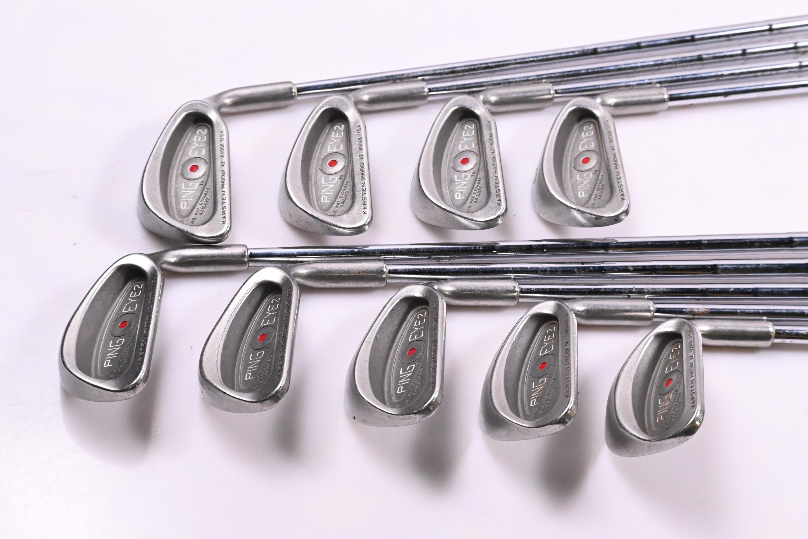 Ping Eye 2 Irons / 3-PW+SW / Red Dot / Regular Flex Ping Shafts