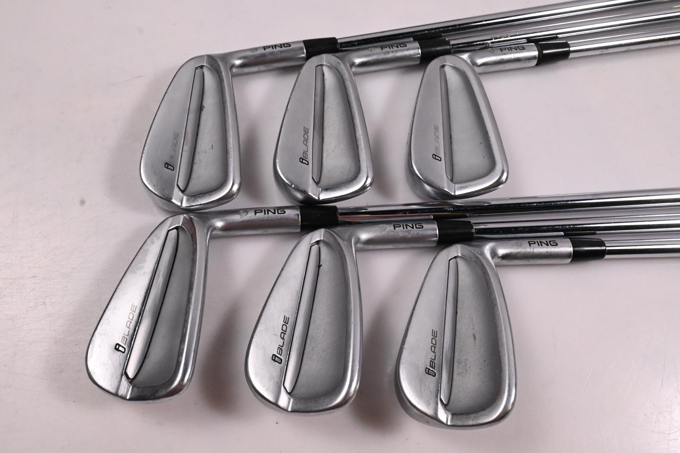 Ping iBlade Irons / 4-9i / Silver Dot / X-Flex Project X Shafts