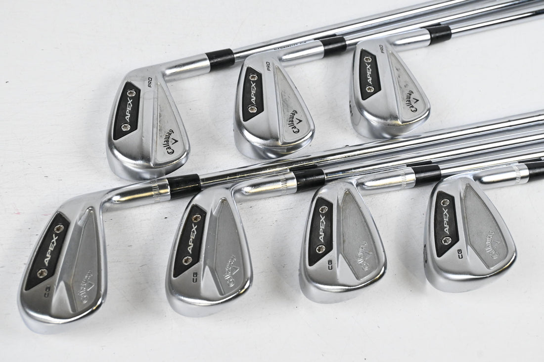 Callaway Apex CB / Pro 24 Combo Irons / 4-PW / Stiff Flex Dynamic Gold 105 S300