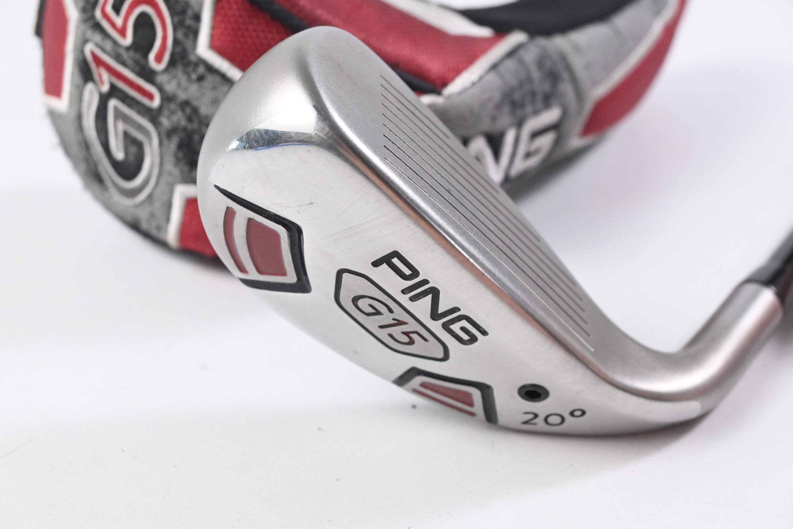 Ping G15 #3 Hybrid / 20 Degree / Regular Flex Aldila Serrano 85 Shaft
