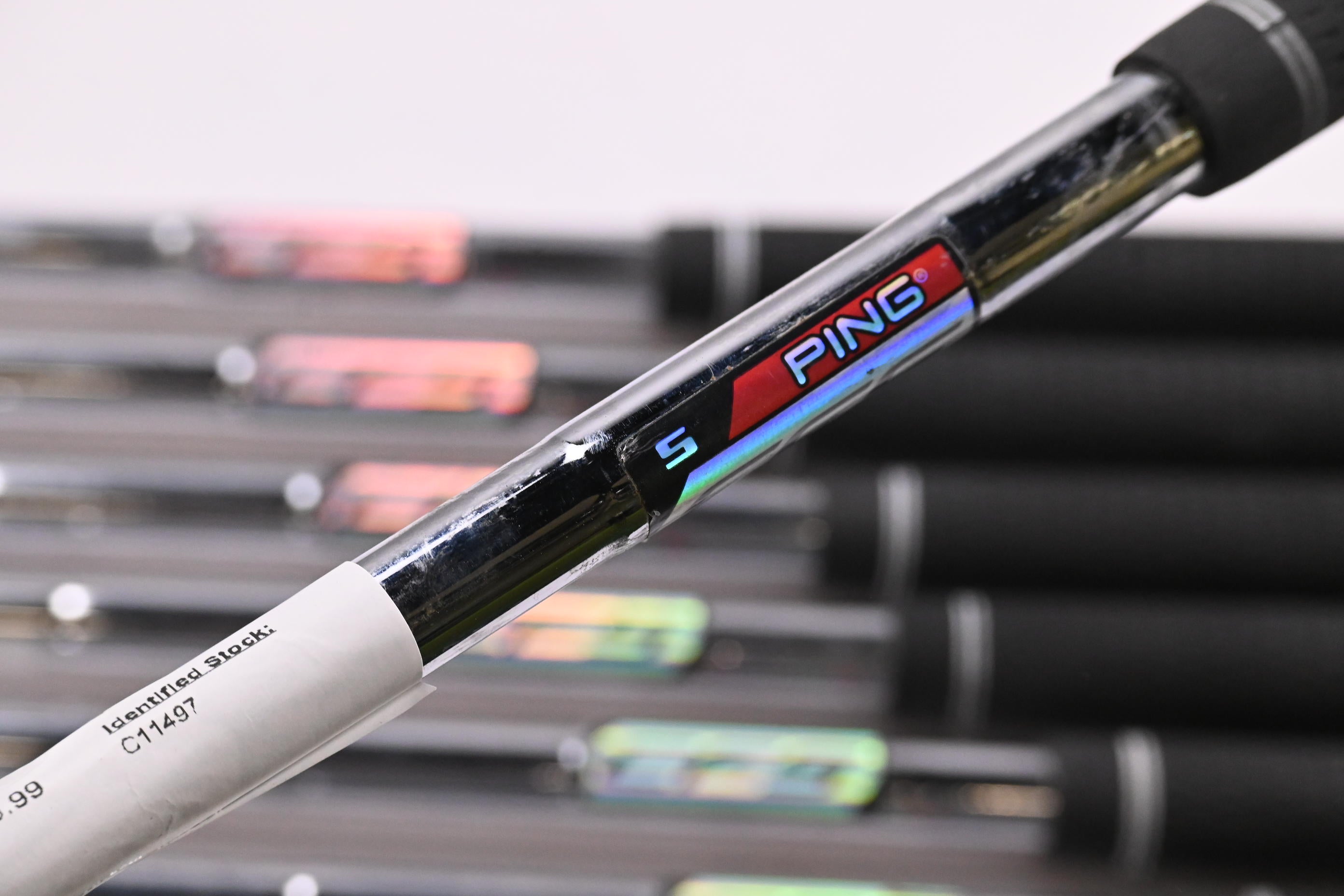 Ping i25 Irons / 4-PW / Stiff Flex Ping CFS Shafts