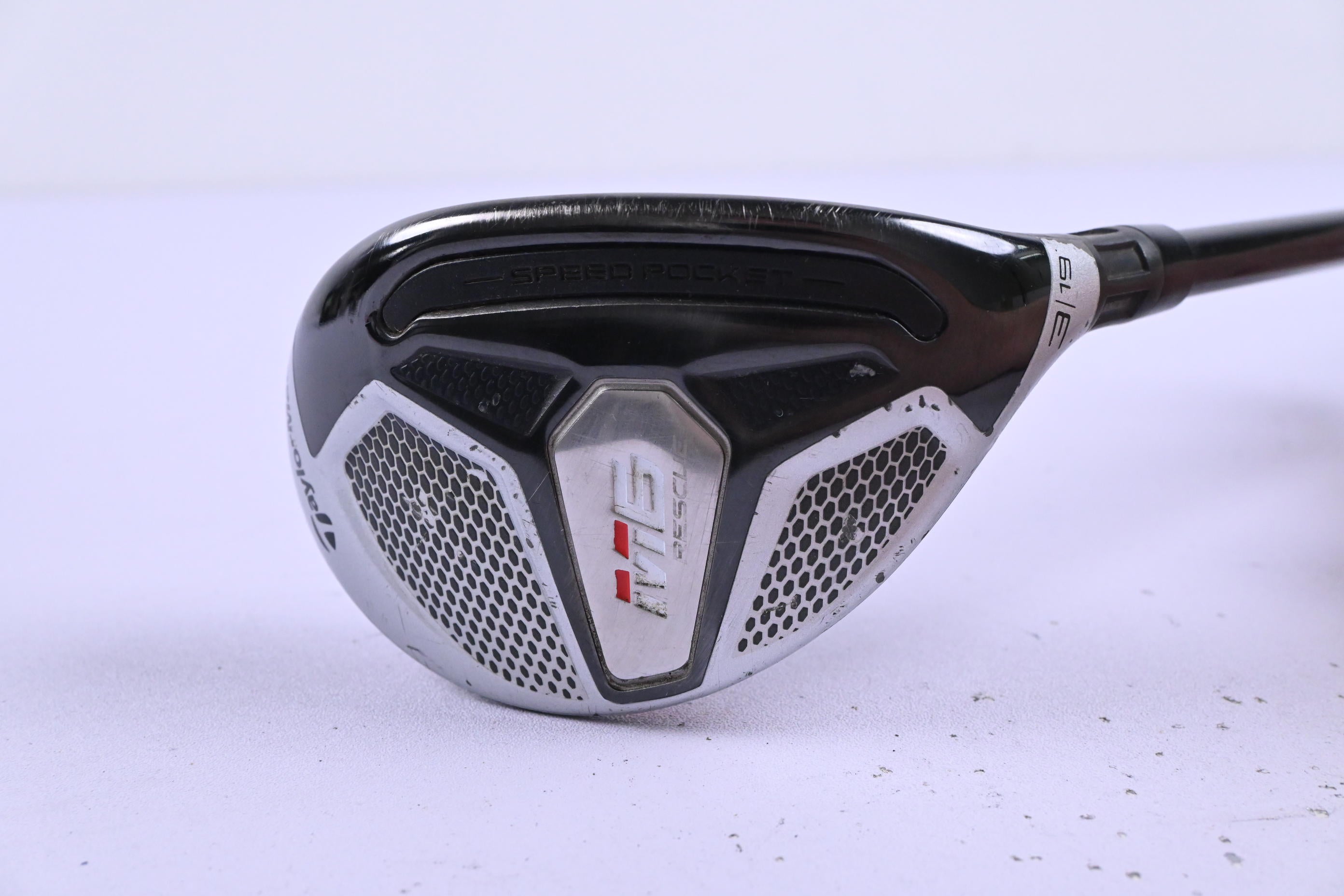 Taylormade M6 #3 Hybrid / 19 Degree / Stiff Flex Fujikura Atmos Orange 7 Shaft