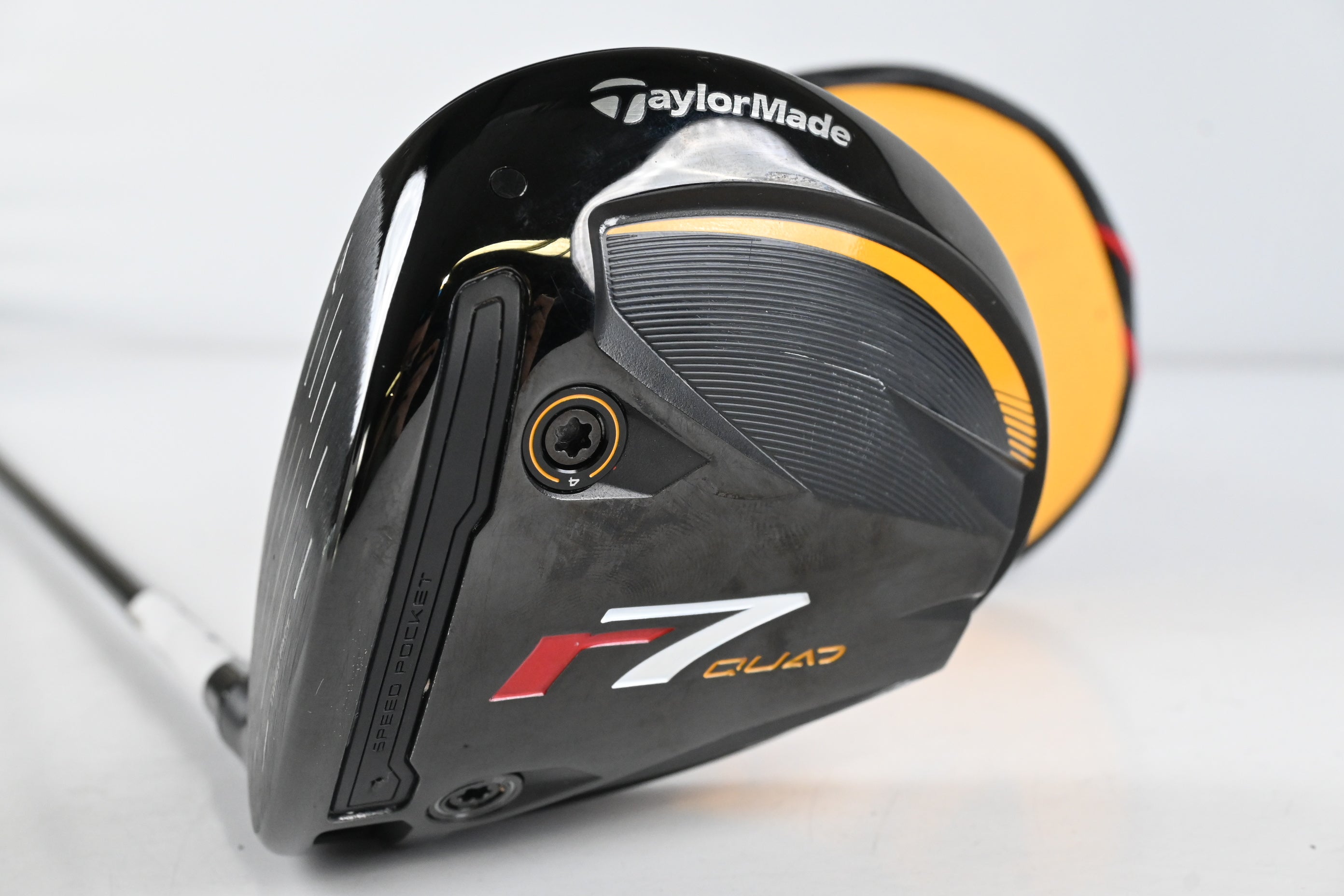 Left Hand Taylormade R7 Quad Mini Driver / 11.5 Degree / Stiff Flex Speeder MD 6