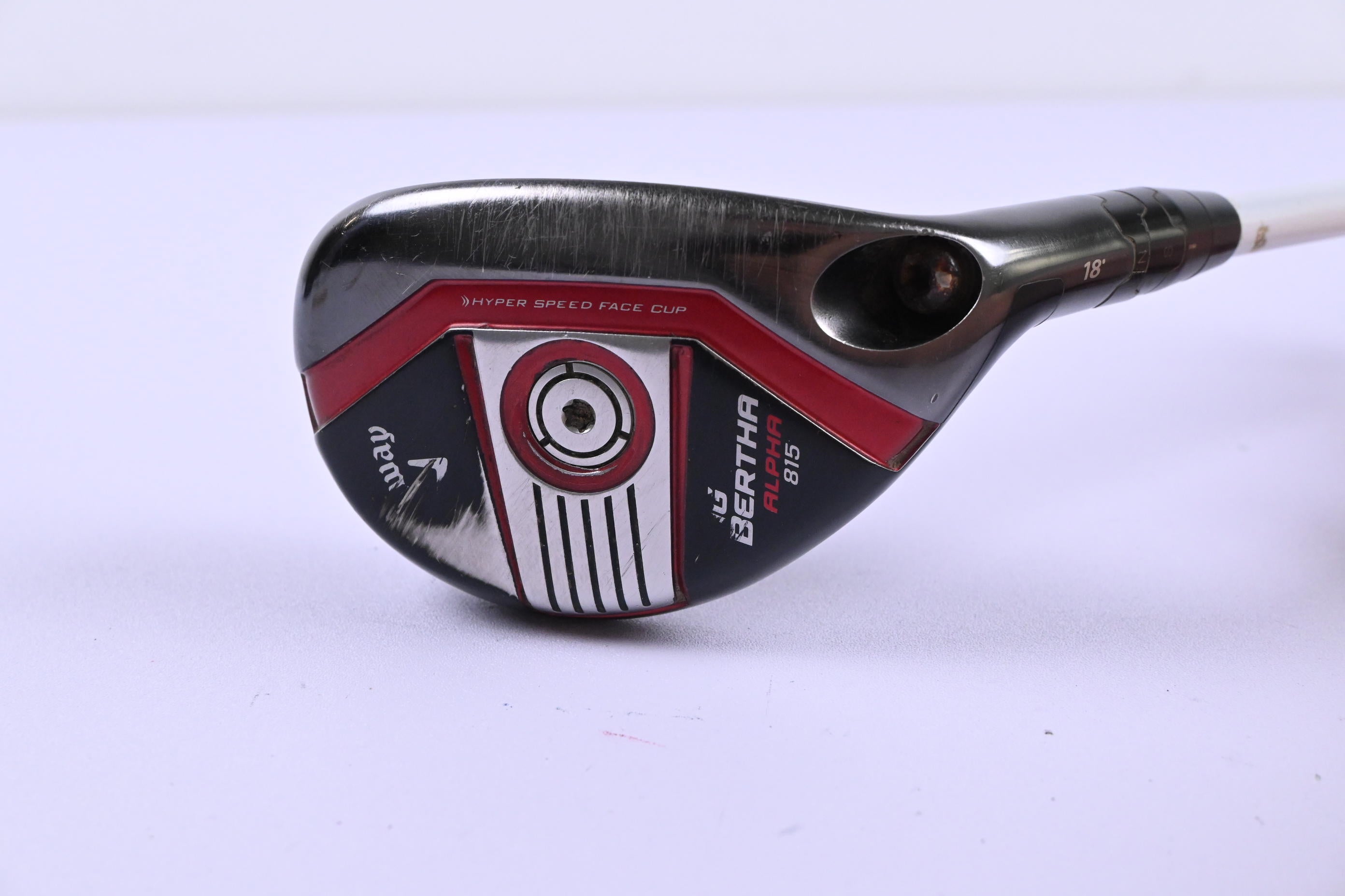 Big Bertha Alpha 815 #2 Hybrid / 18 Degree / Stiff Flex Fujikura Speeder 865