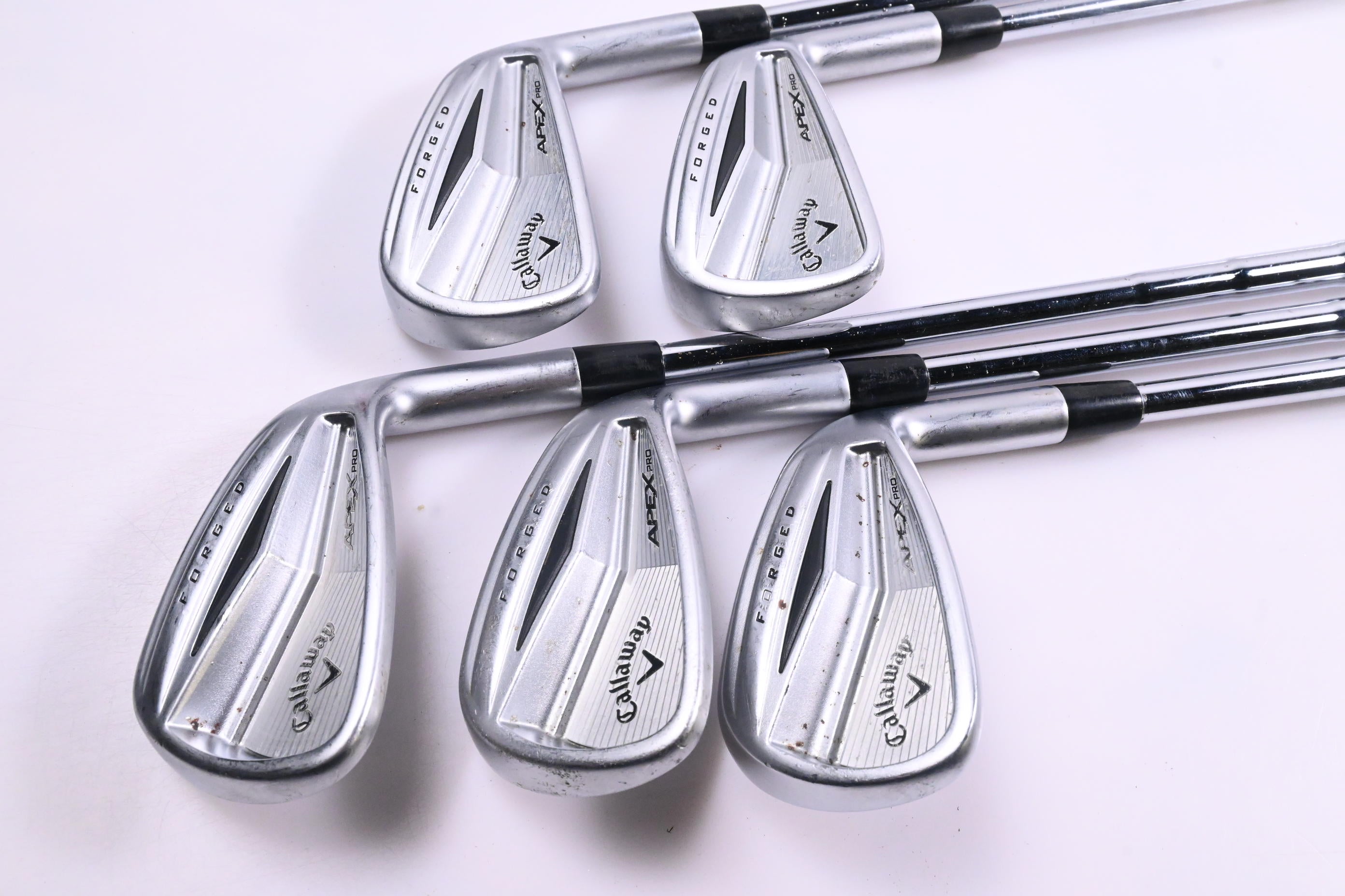 Callaway Apex Pro Forged Irons / 6-PW / X-Flex KBS Tour 130 Shafts
