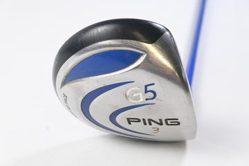 Ping G5 #3 Wood / 15 Degree / Regular Flex Grafalloy ProLaunch Blue 75 Shaft