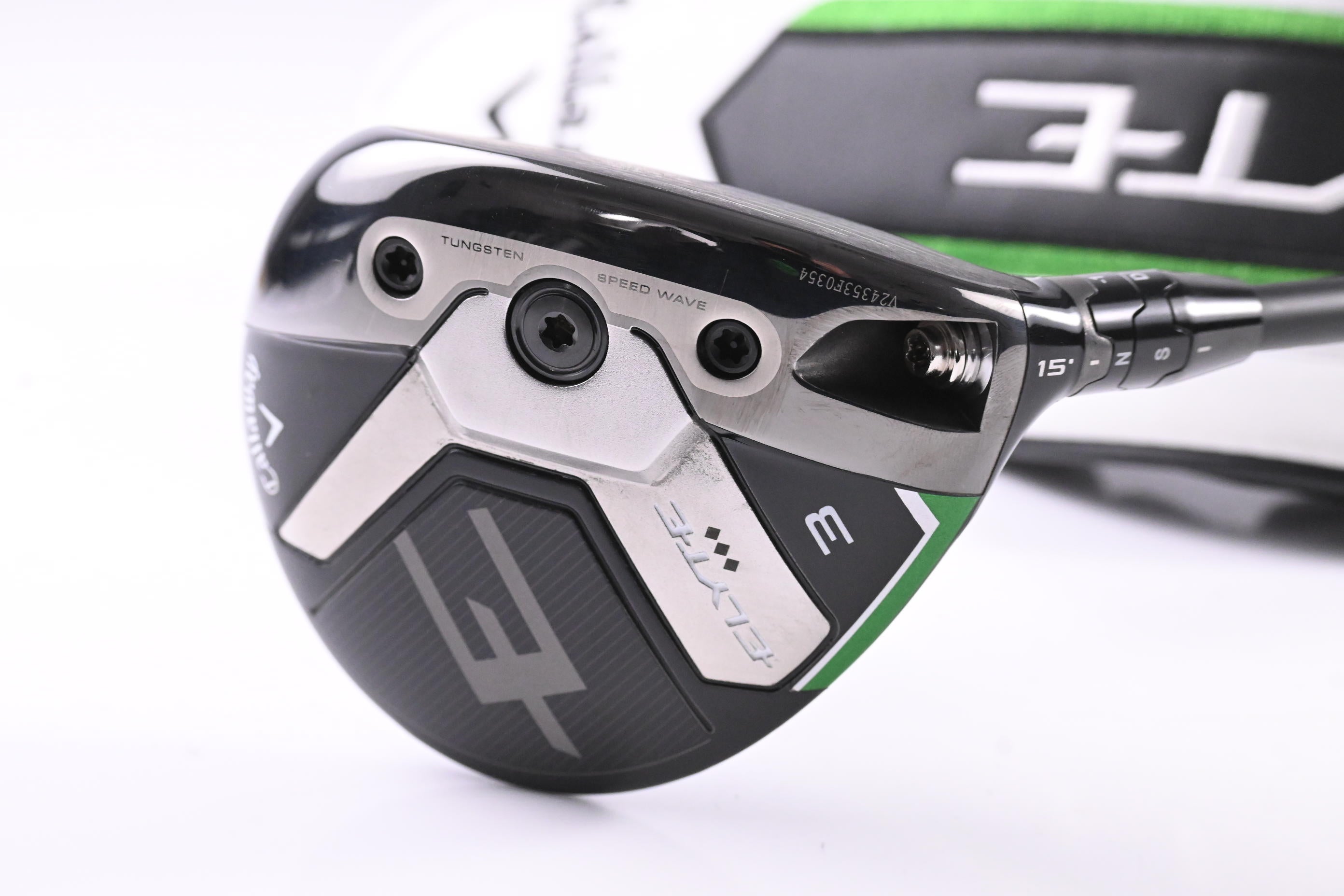 Callaway Elyte Triple Diamond #3 Wood / 15 Degree / X-Flex Tensei 1K Black 75