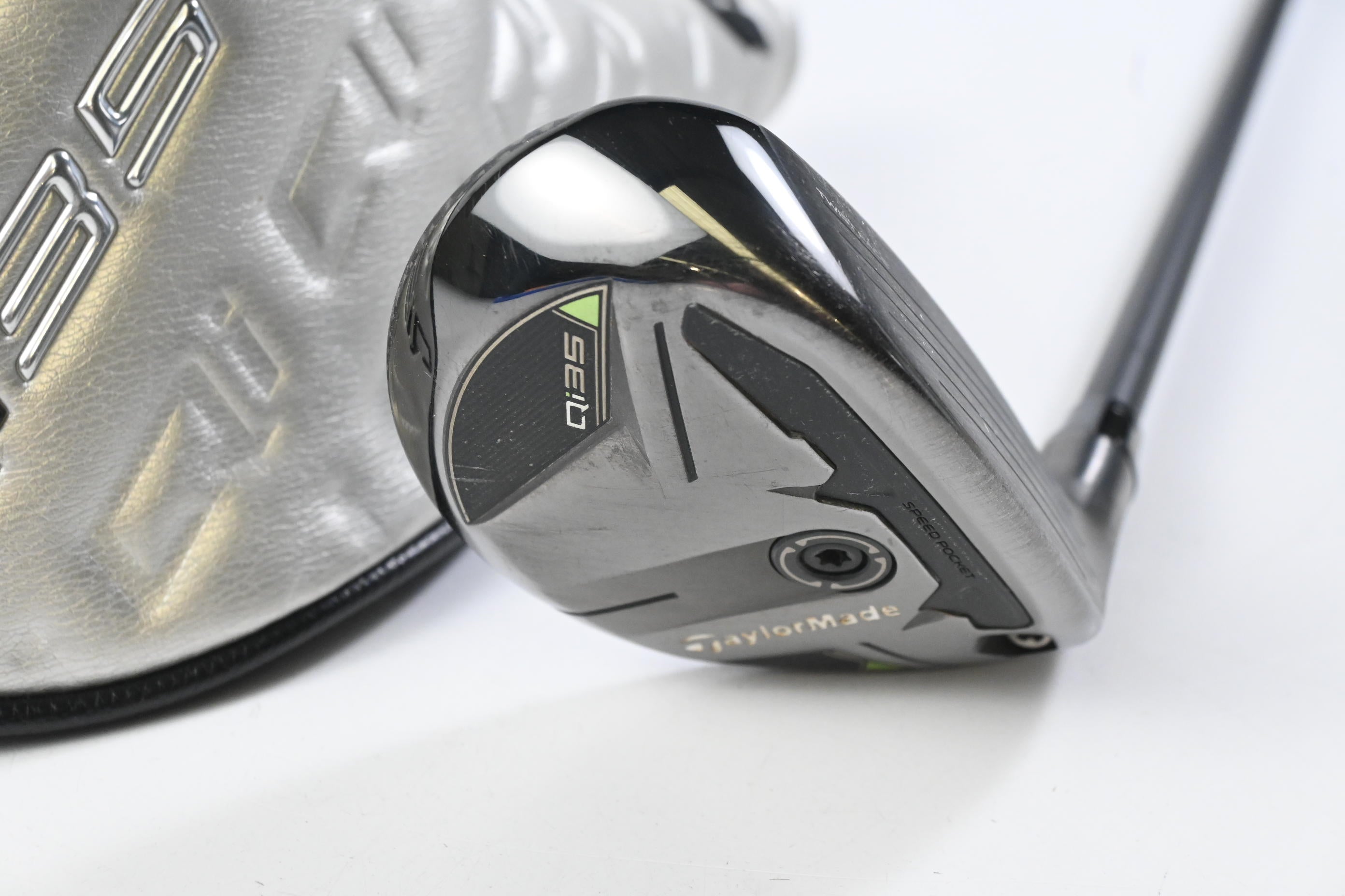 Taylormade Qi35 #2 Hybrid / 17 Degree / Stiff Flex Fujikura Ventus Blue 7 Shaft