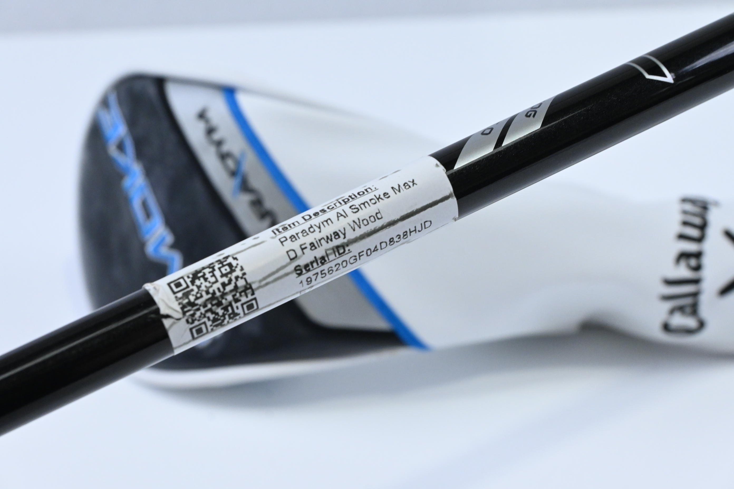 Callaway Paradym Ai Smoke Max D #3 Wood / 16.5 Degree / Stiff Flex Denali Black