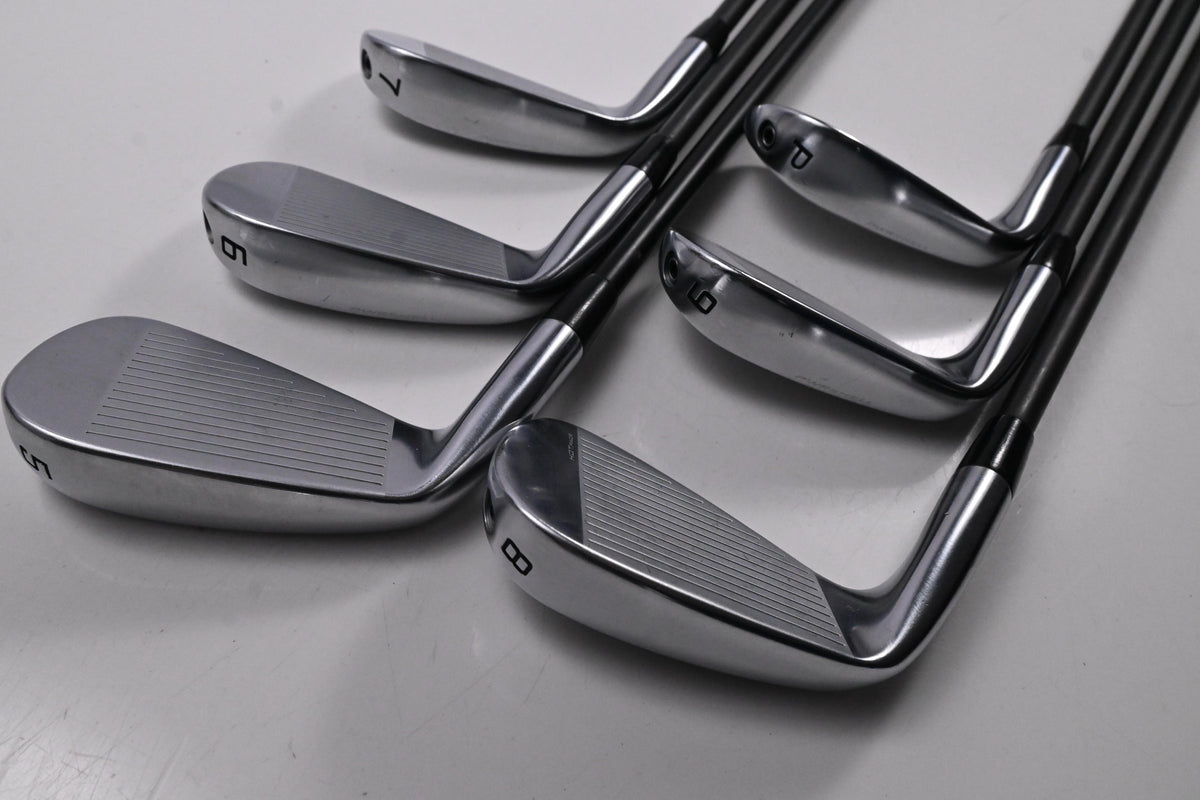 Cobra King Tec 2025 Irons / 5-PW / Senior Flex Ping Ultralite 45 Shafts