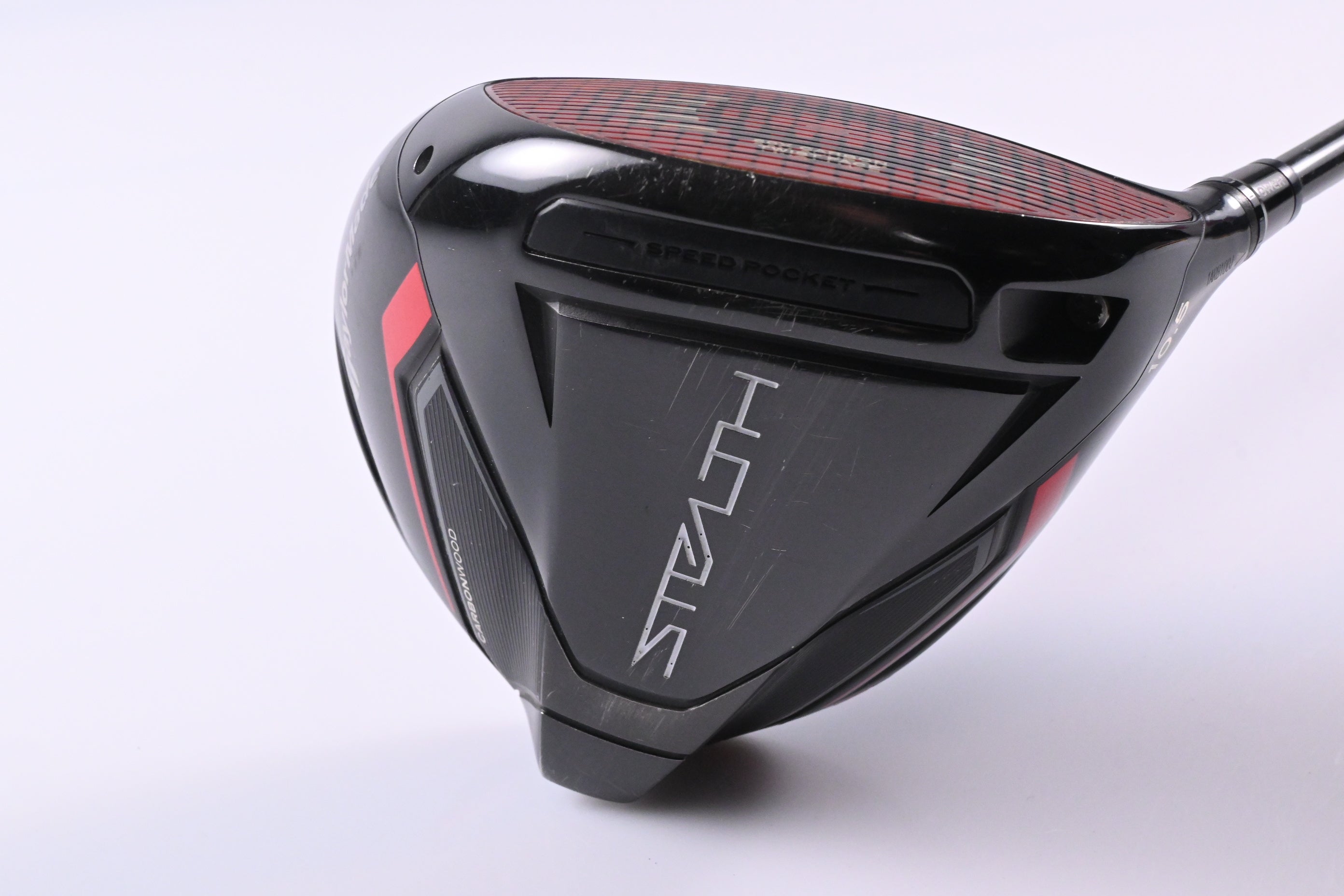 Taylormade Stealth Driver / 10.5 Degree / Stiff Flex HZRDUS Smoke RDX Black 60