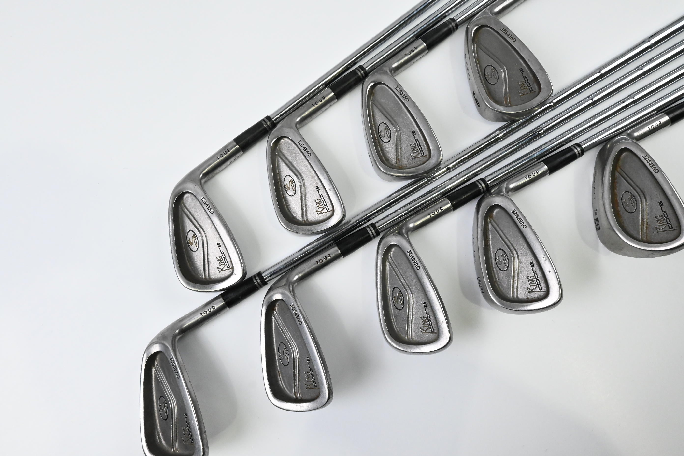 Cobra King Oversize Irons / 3-PW+SW / Regular Flex Dynamic Gold R300U