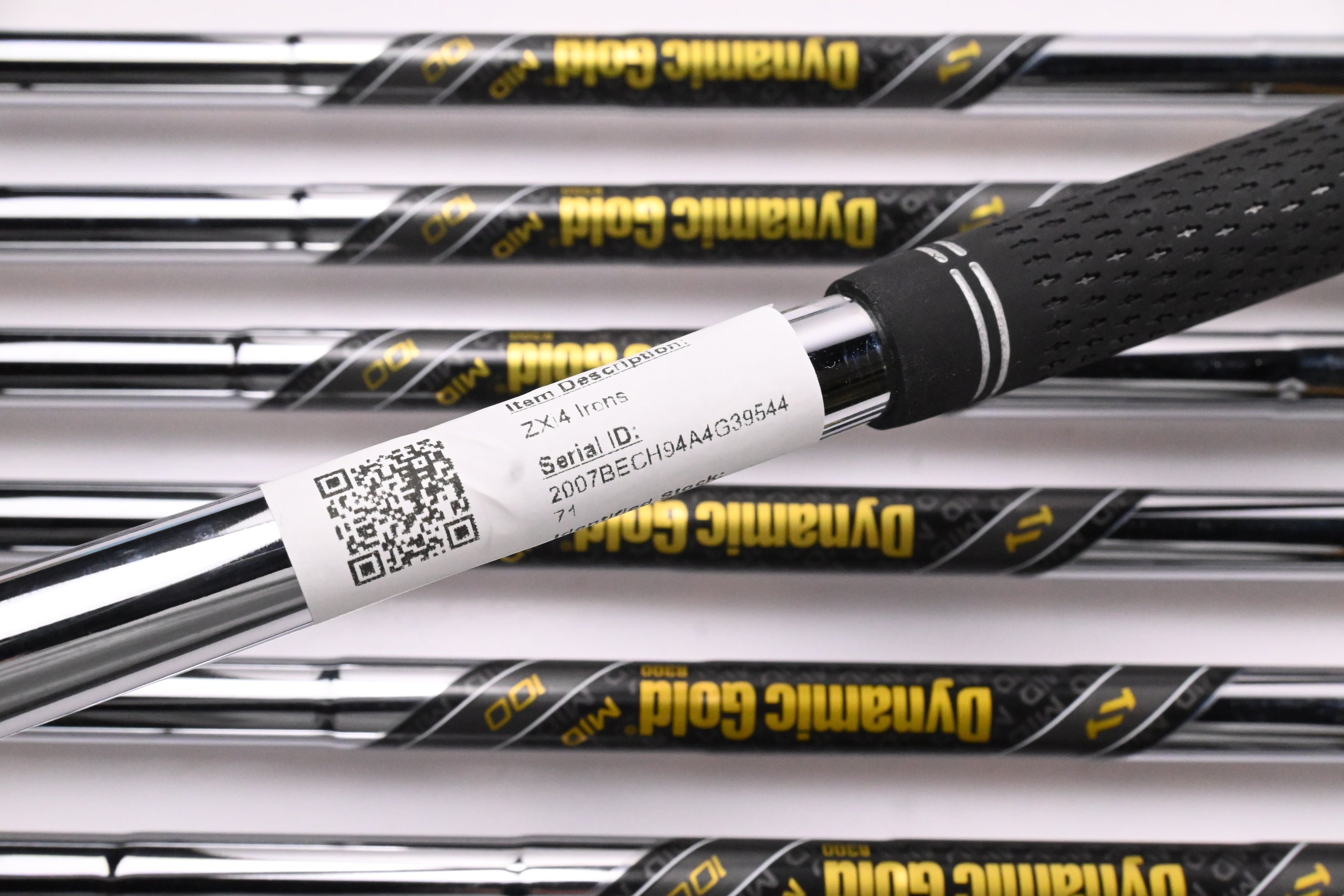 Srixon ZXi4 Irons / 5-PW+AW / Regular Flex Dynamic Gold Mid 100 R300 Shafts