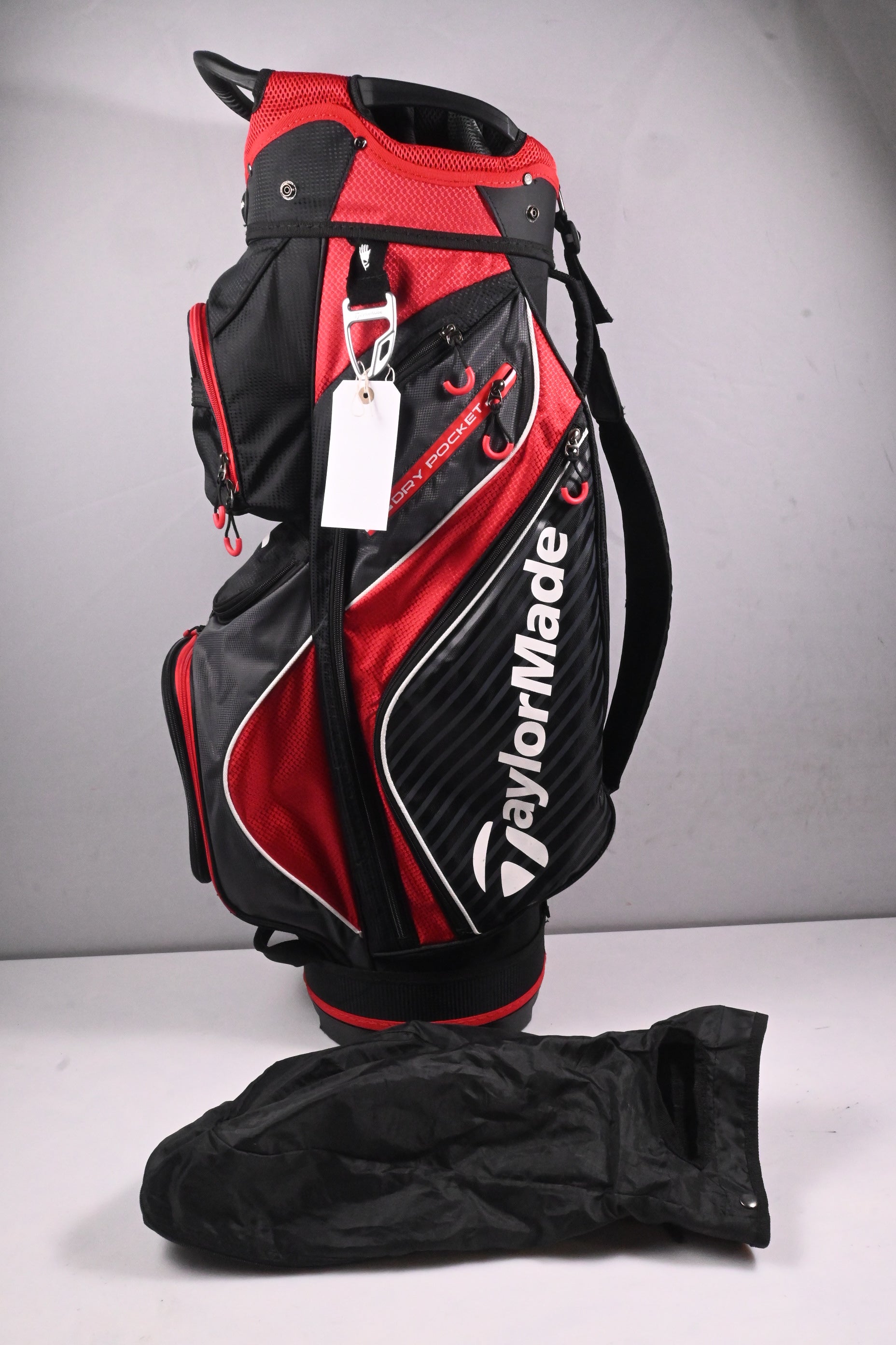 Taylormade Pro Cart 2.0 Cart Bag / 14-Way Divider / Black, Red, Grey