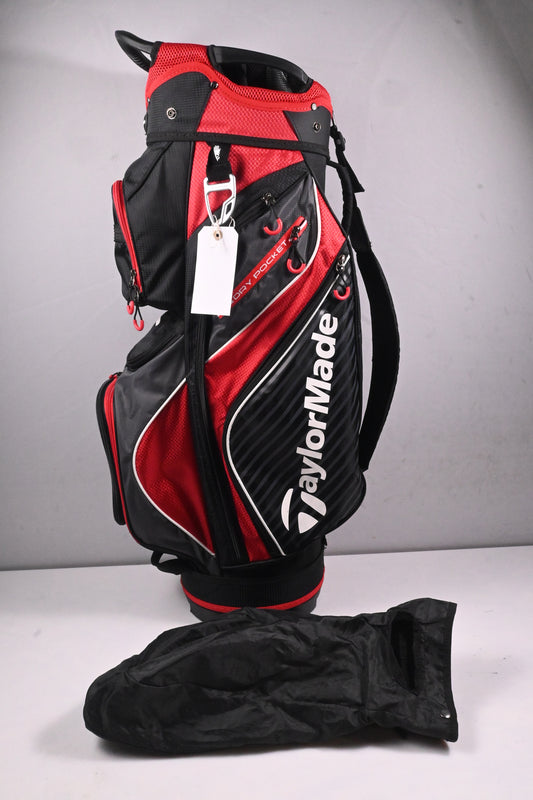 Taylormade Pro Cart 2.0 Cart Bag / 14-Way Divider / Black, Red, Grey