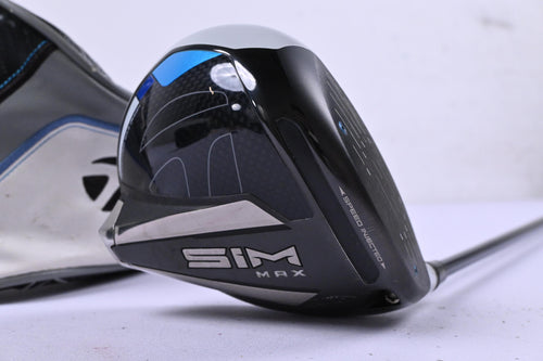 Taylormade SIM Max Driver / 9 Degree / Stiff Flex Fujikura Ventus Blue 6 Shaft