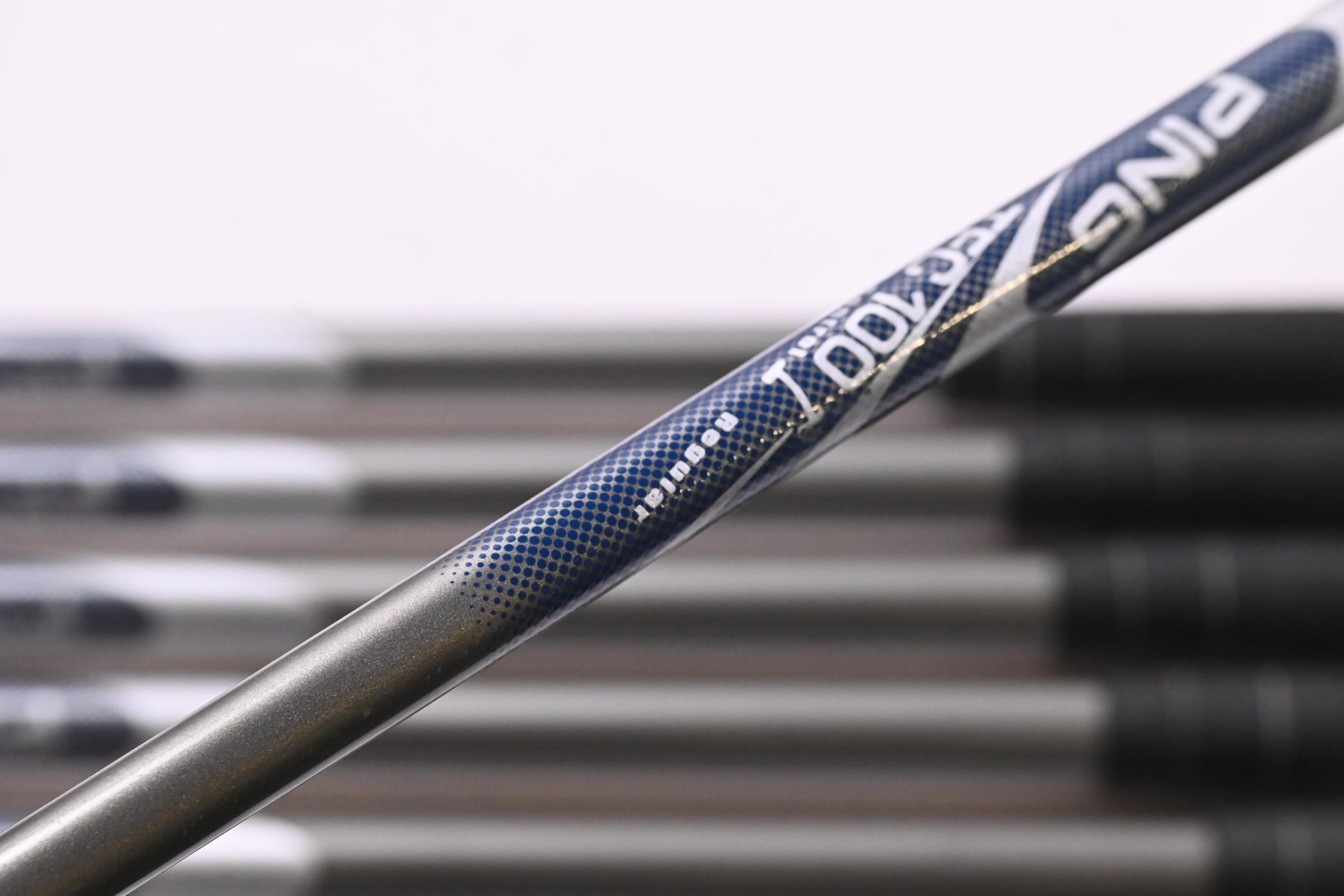 Ping G5 Irons / 4-PW+SW / Silver Dot / Regular Flex Ping TFC 100 Shafts