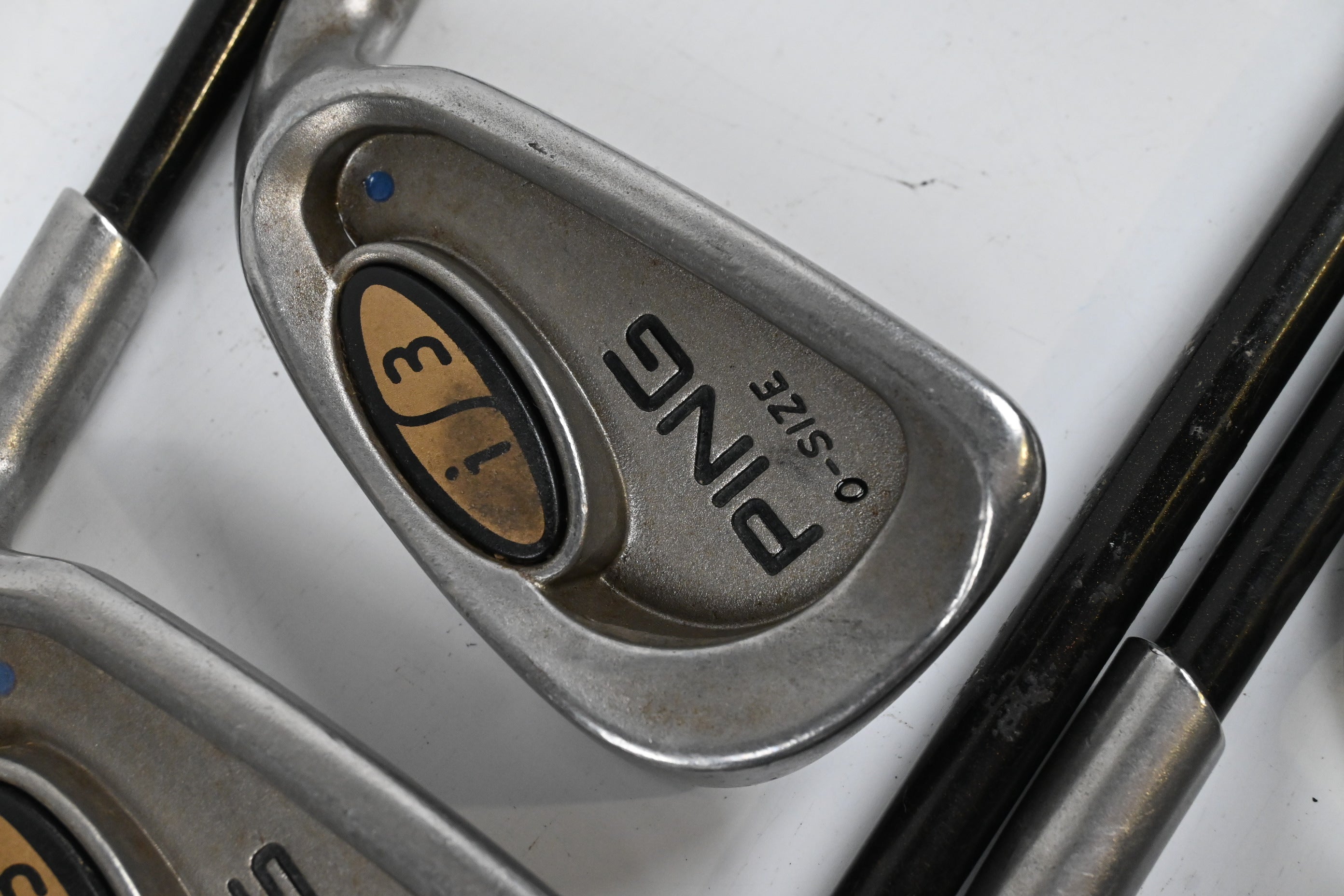 Ping i3 O-Size Irons / 5-9i / Blue Dot / Regular Flex Ping 350 Series Shafts