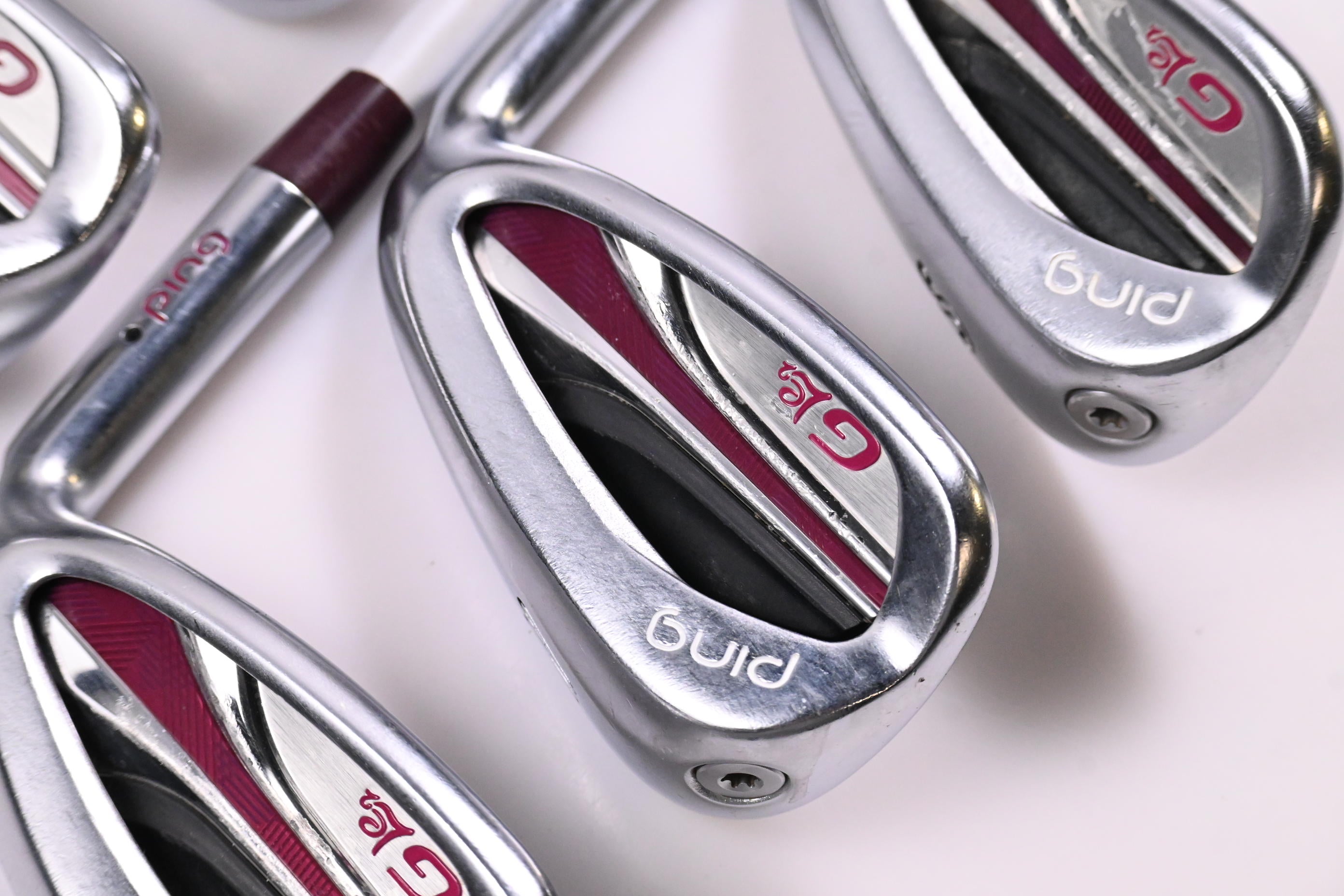 Ladies Ping G Le2 Irons / 7-SW / Ladies Flex Ping ULT 240 Shafts
