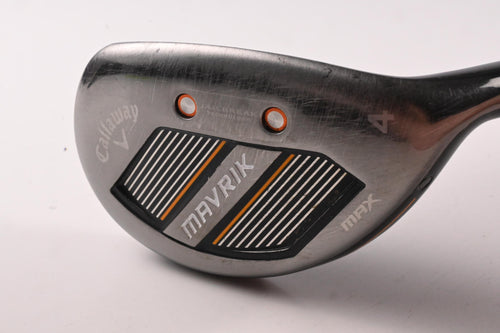 Callaway Mavrik Max #4 Hybrid / 21 Degree / Regular Flex Catalyst 65 Shaft