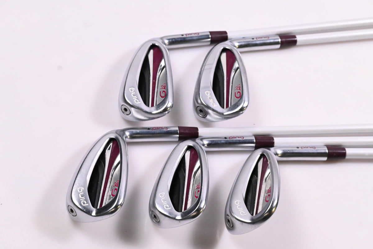 Ladies Ping G Le2 Irons / 7-SW / Ladies Flex Ping ULT 240 Shafts