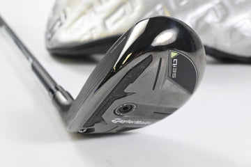 Left Hand Taylormade Qi35 #4 Hybrid / 22 Degree / Stiff Flex Ventus Blue 7 Shaft