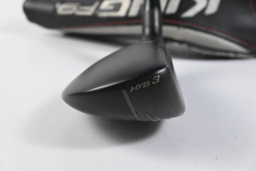 Cobra King F9 #3 Hybrid / 19 Degree / Stiff Flex Fujikura Atmos Black 7 Shaft