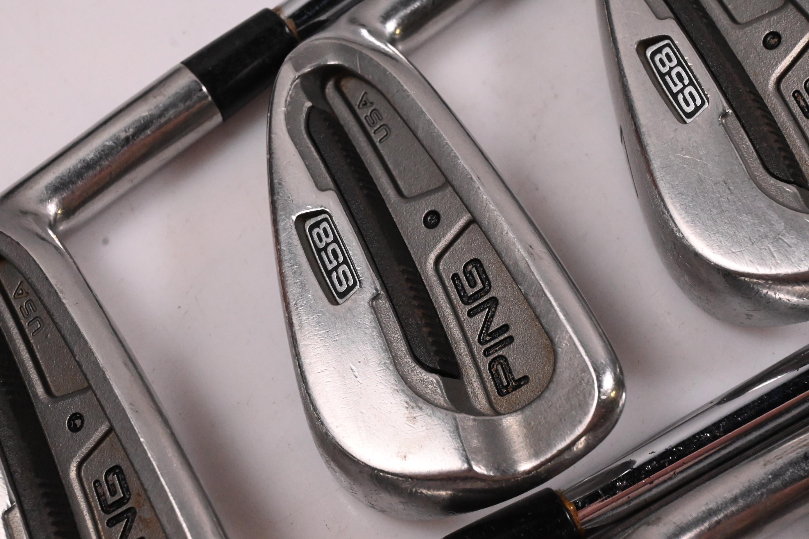 Ping S58 Irons / 5-PW / Black Dot / Stiff Flex Steel Shafts