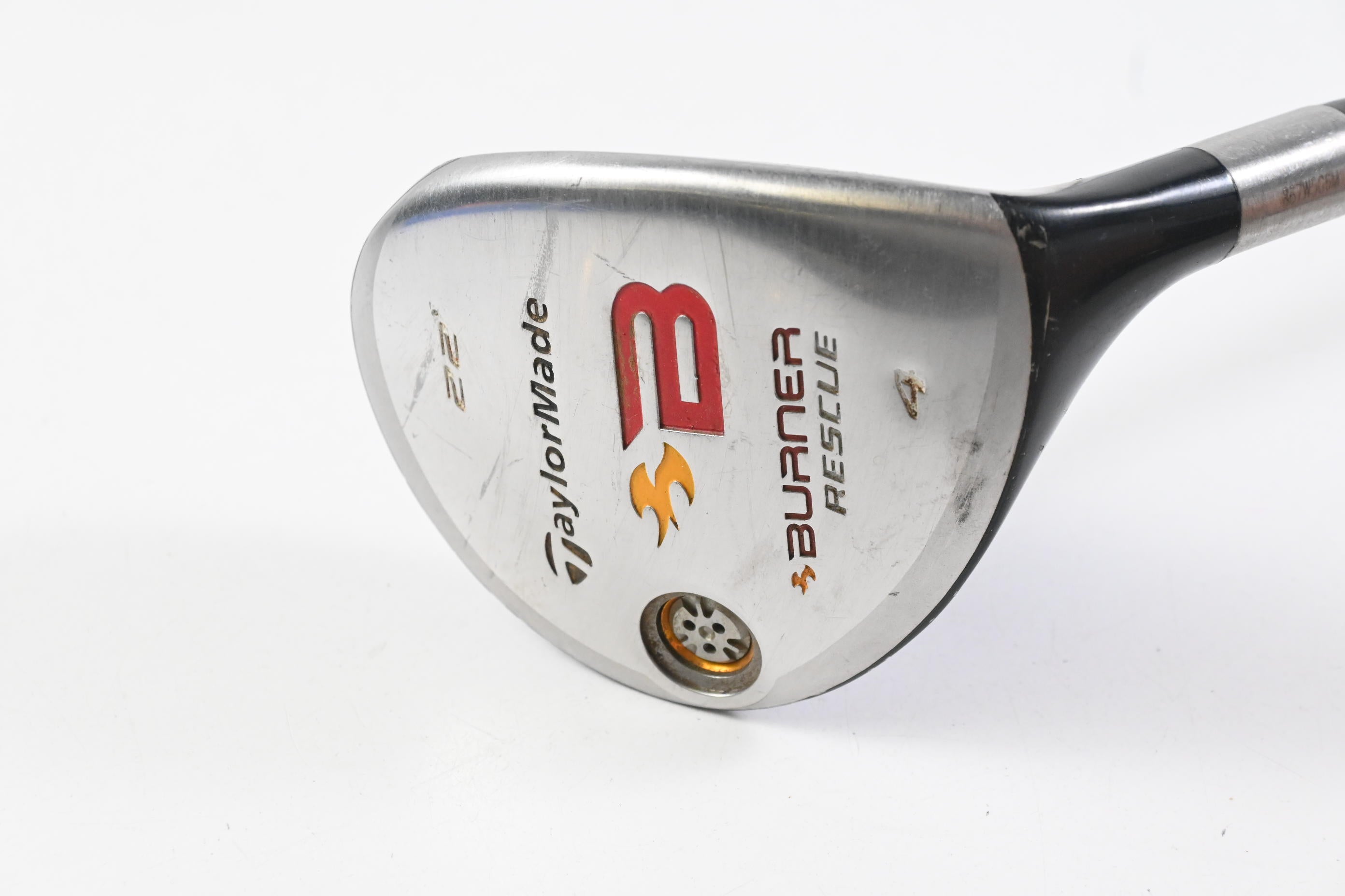 Taylormade Burner 2008 #4 Hybrid / 22 Degree / Regular Flex REAX 60 Shaft