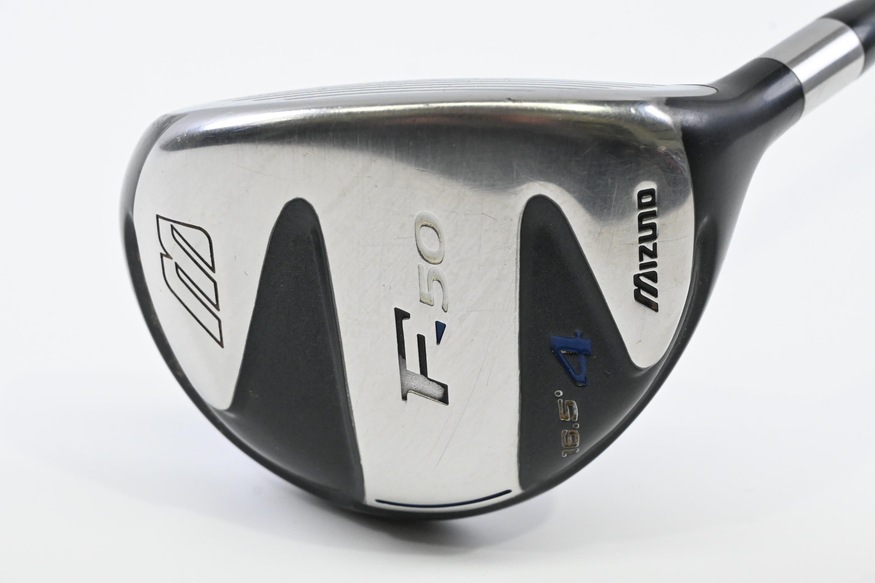 Mizuno F-50 #4 Wood / 16.5 Degree / Regular Flex Mizuno Exsar FS2 Shaft