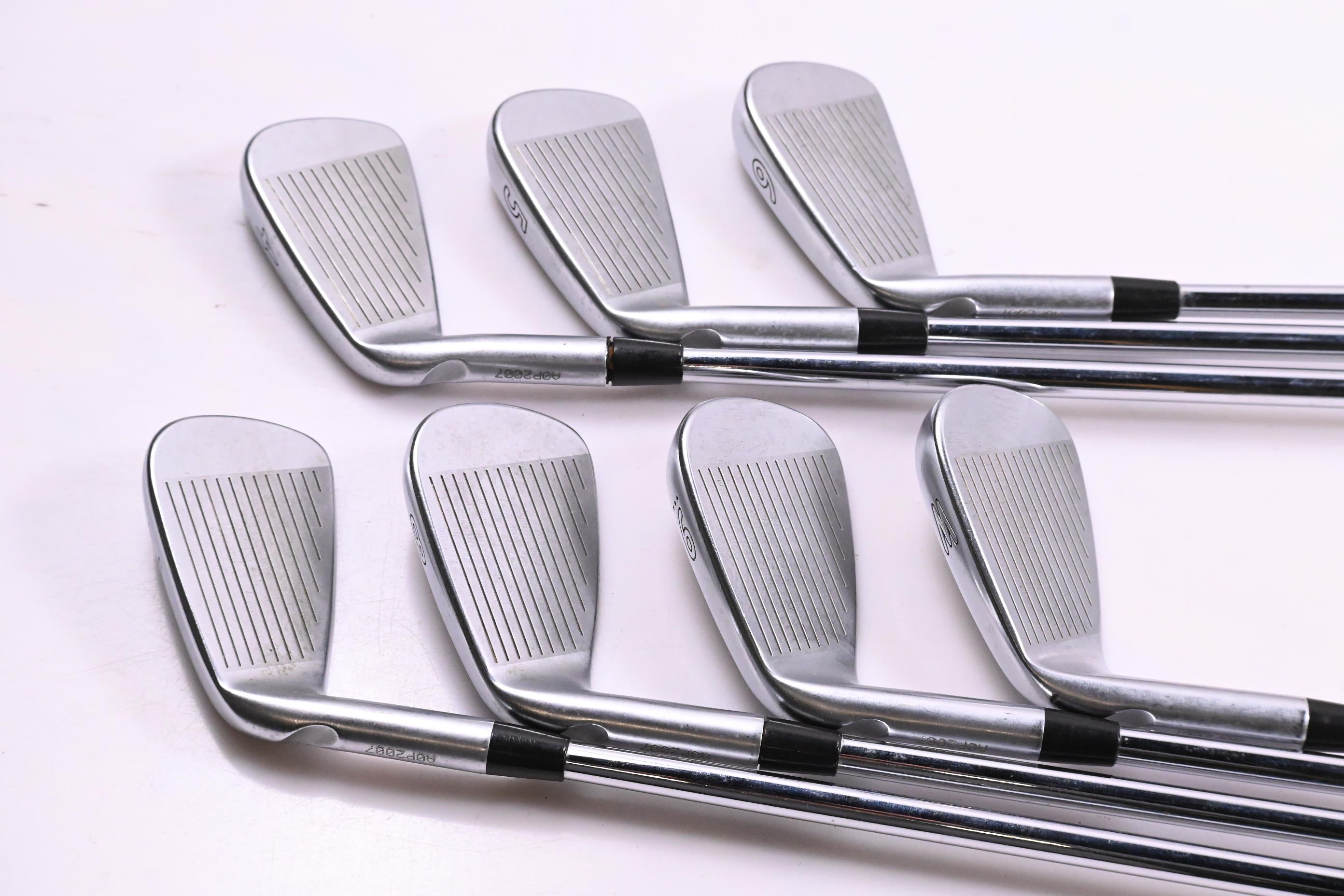 Ping iBlade Irons / 4-PW / Orange Dot / Stiff Flex Ping AWT 2.0 Shafts