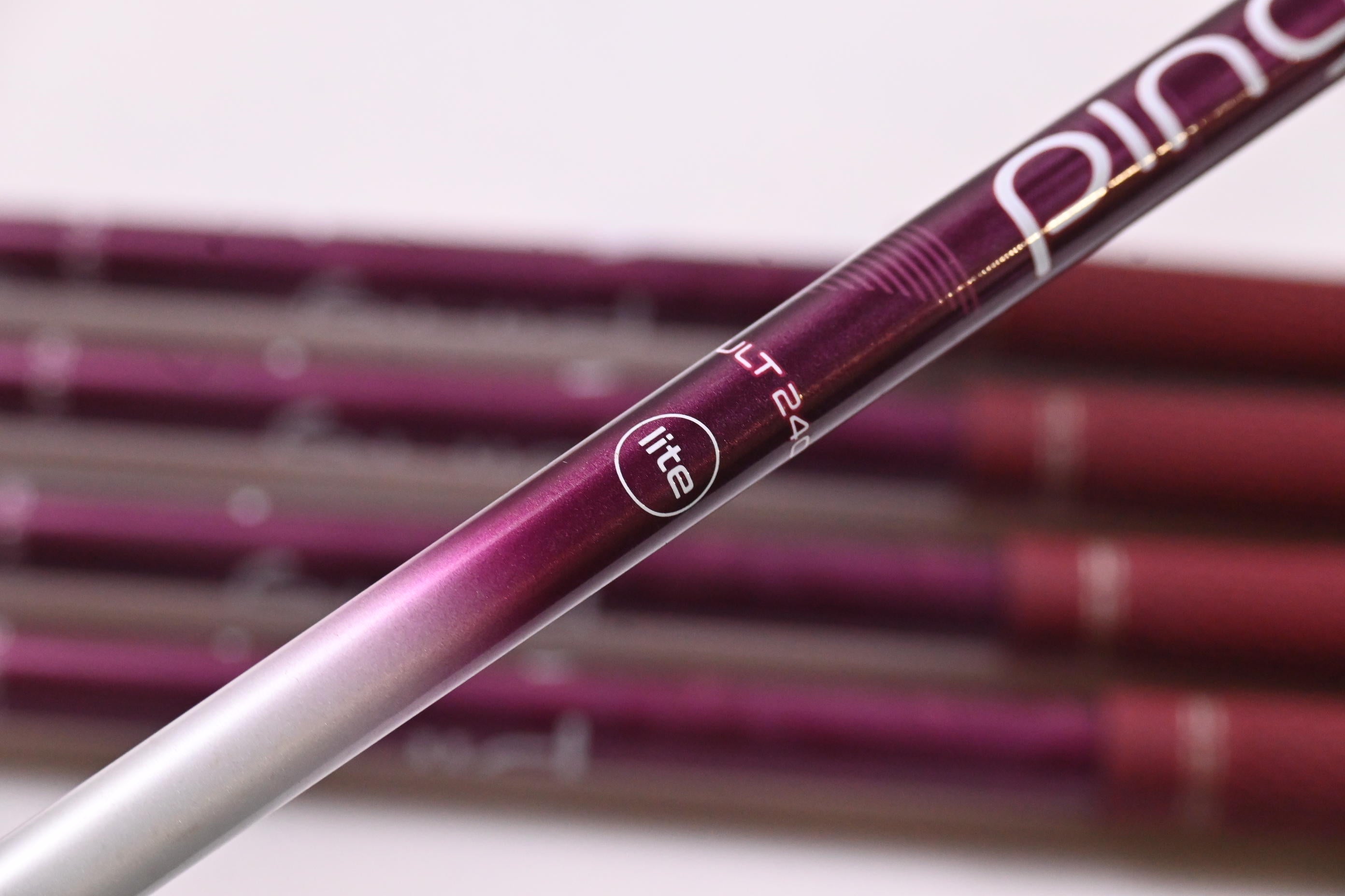 Ladies Ping G Le2 Irons / 7-SW / Ladies Flex Ping ULT 240 Shafts