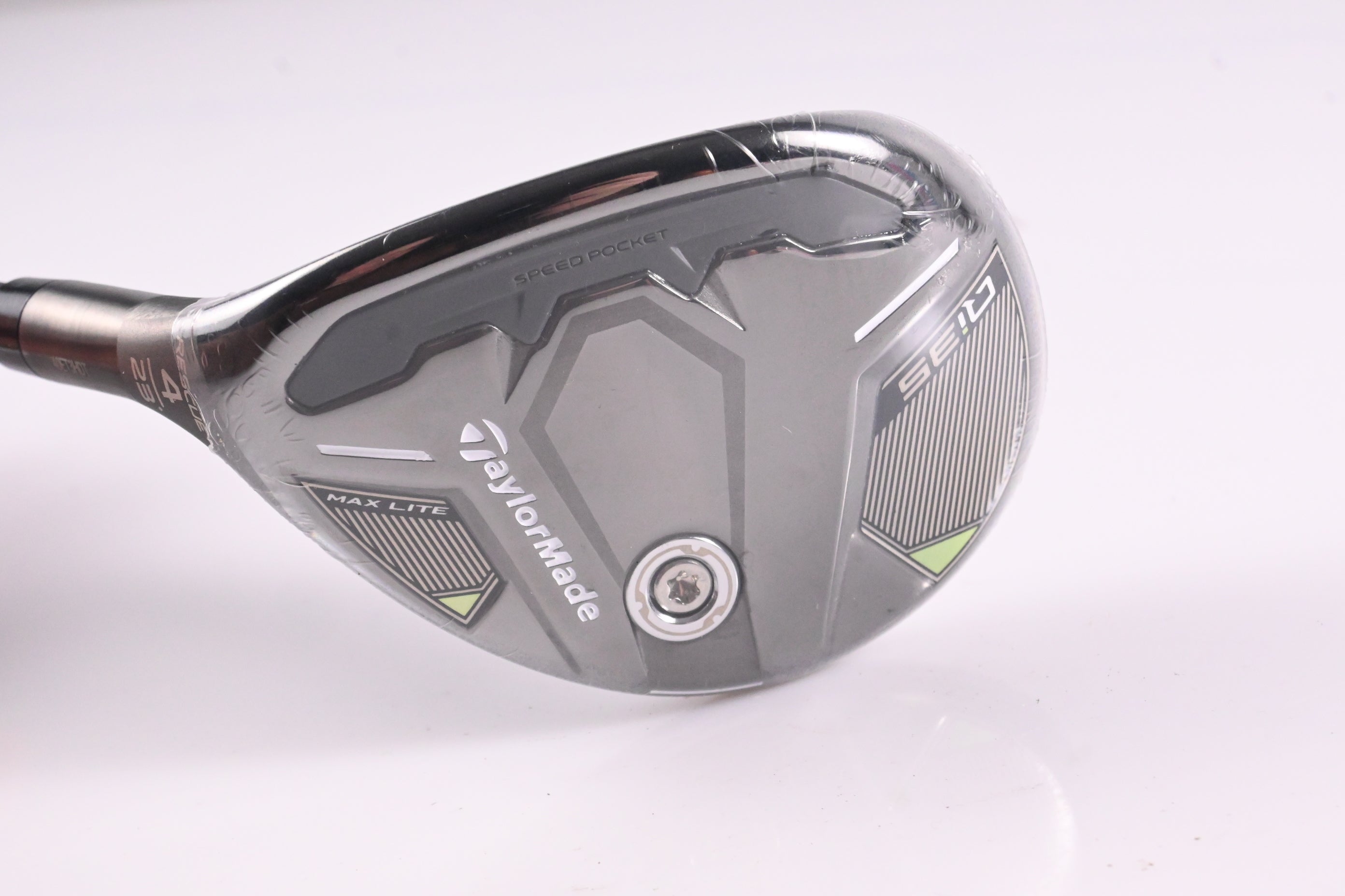 Left Hand Taylormade Qi35 Max Lite #4 Hybrid / 23 Degree / Regular Flex Vanquish