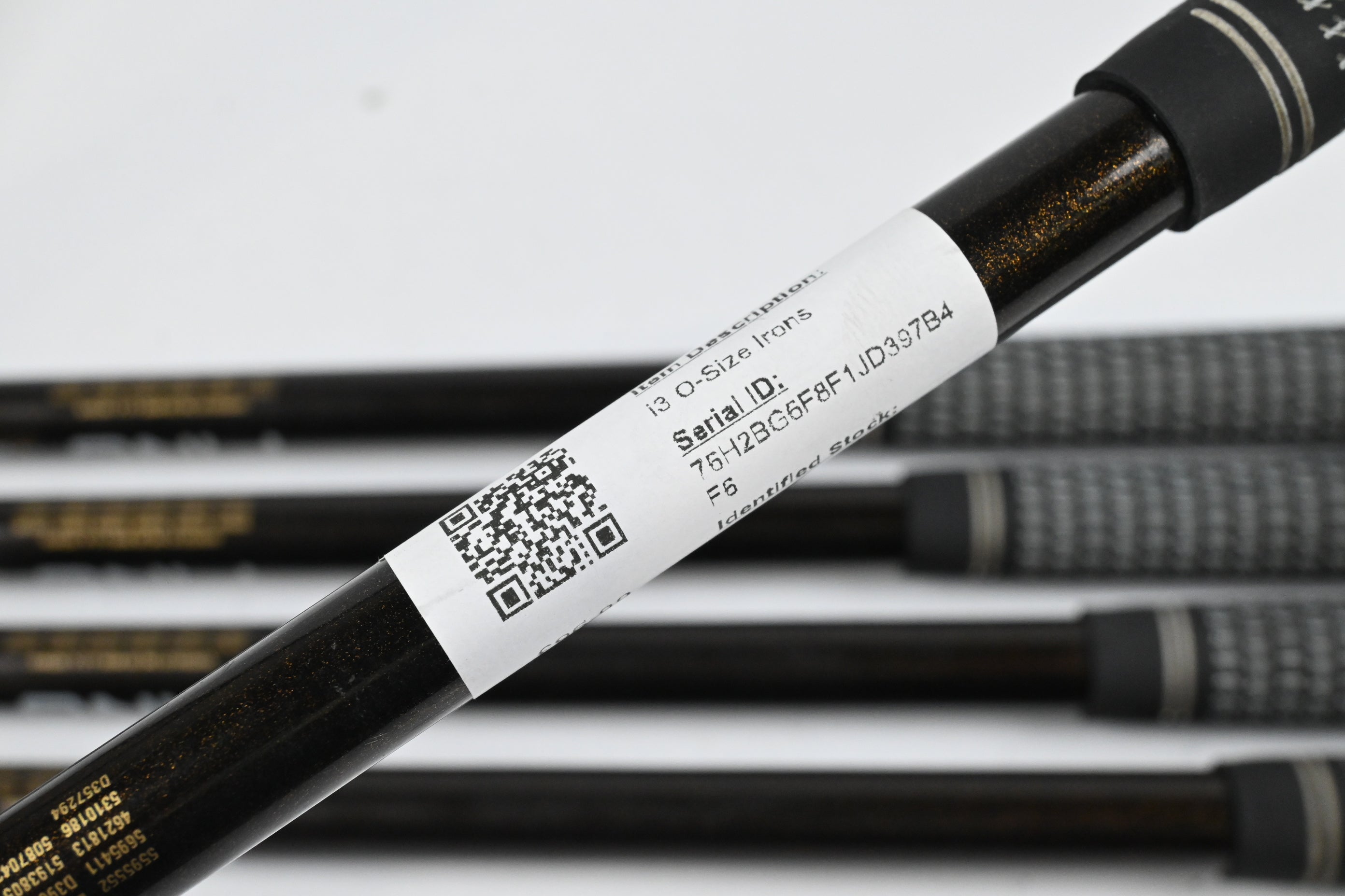 Ping i3 O-Size Irons / 5-9i / Blue Dot / Regular Flex Ping 350 Series Shafts