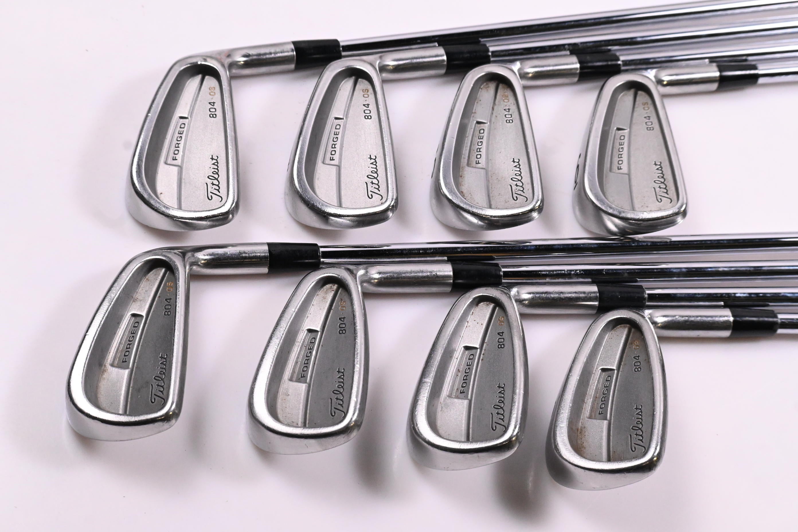Titleist 804.OS Irons / 3-PW / Regular Flex N.S.Pro 970 Shafts