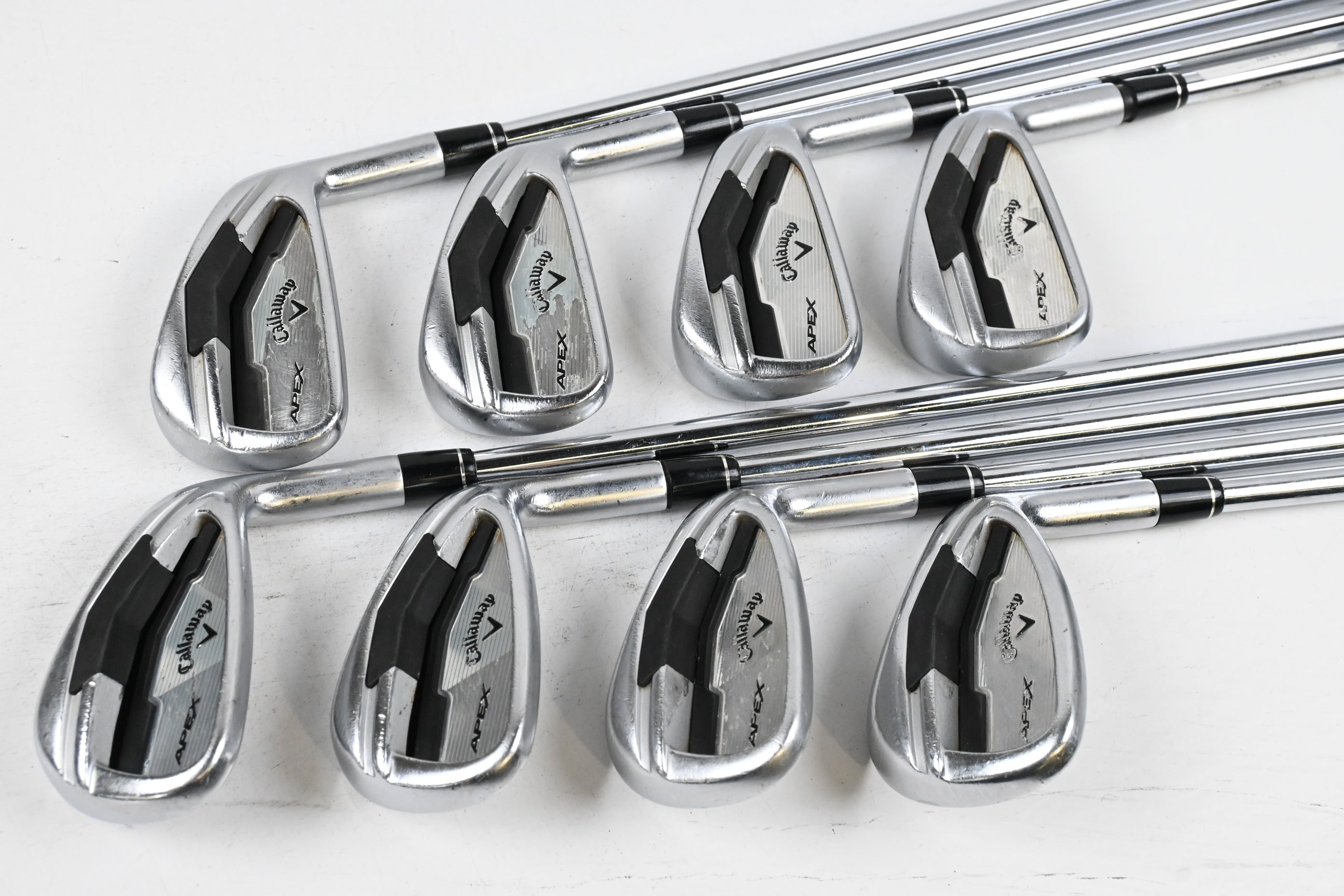 Callaway Apex Forged Irons / 4-PW+GW / Stiff Flex Project X Precision Rifle