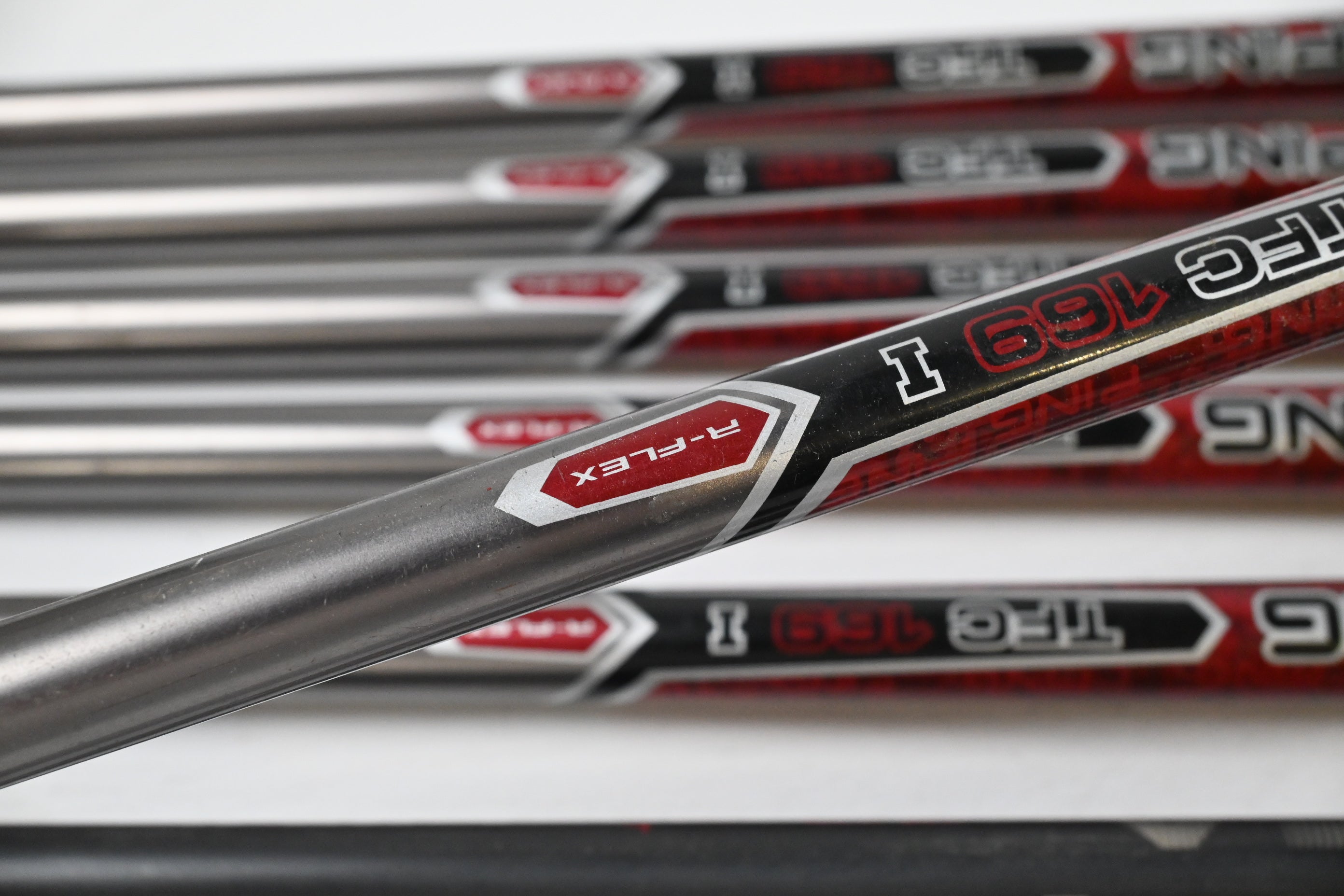 Ping G20 Irons / 4-PW+GW+SW / Black Dot / Regular Flex Ping TFC 169 I Shafts