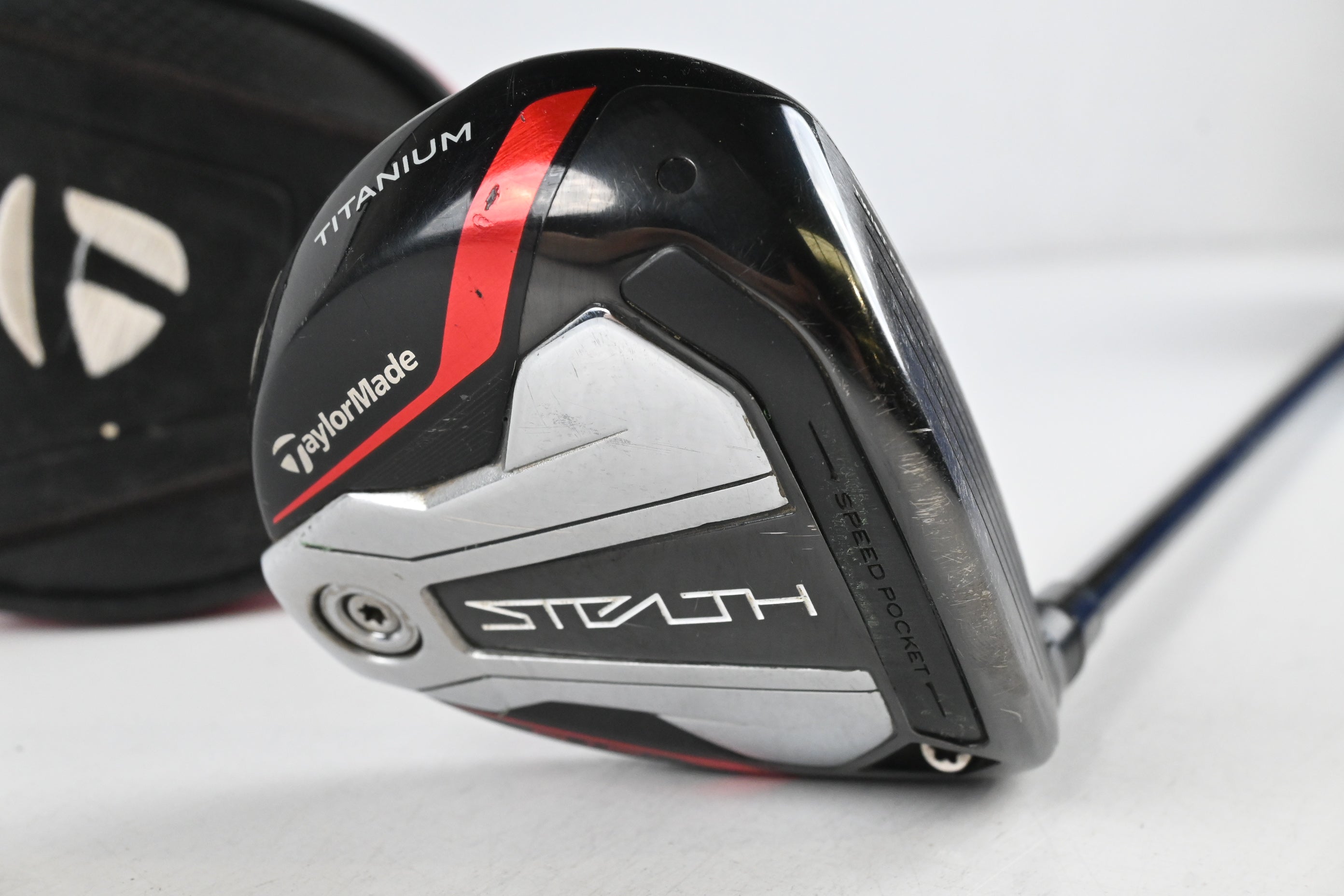 Taylormade Stealth Plus #3 Wood / 15 Degree / Stiff Flex HZRDUS Smoke Red RDX 75