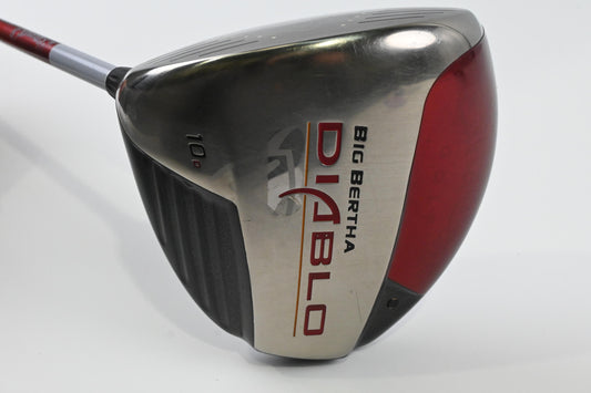 Left Hand Callaway Big Bertha Diablo Driver / 10 Degree / Regular Flex Aldila