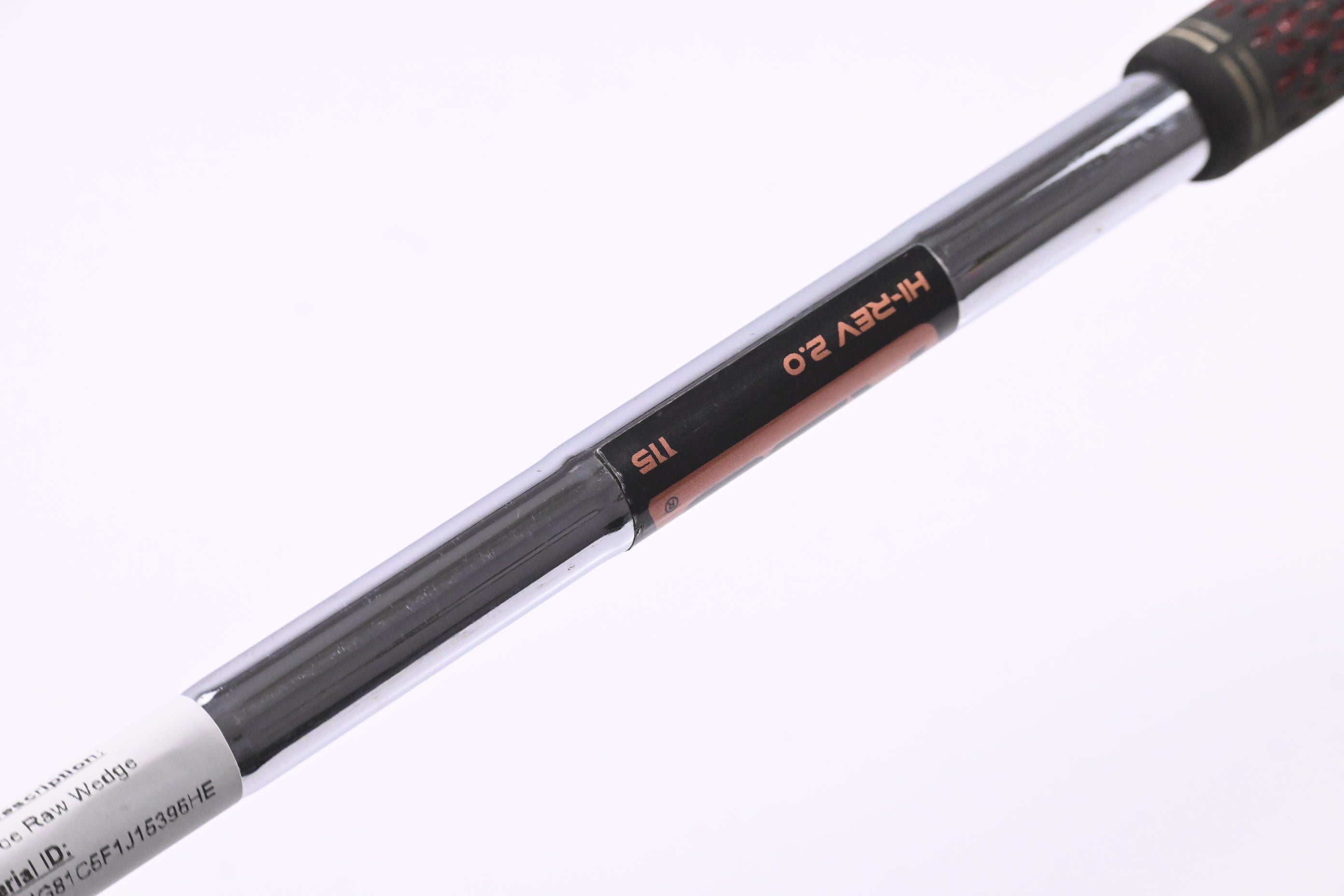 Taylormade Hi-Toe Raw Lob Wedge / 58 Degree / Wedge Flex KBS HI-REV 2.0 115