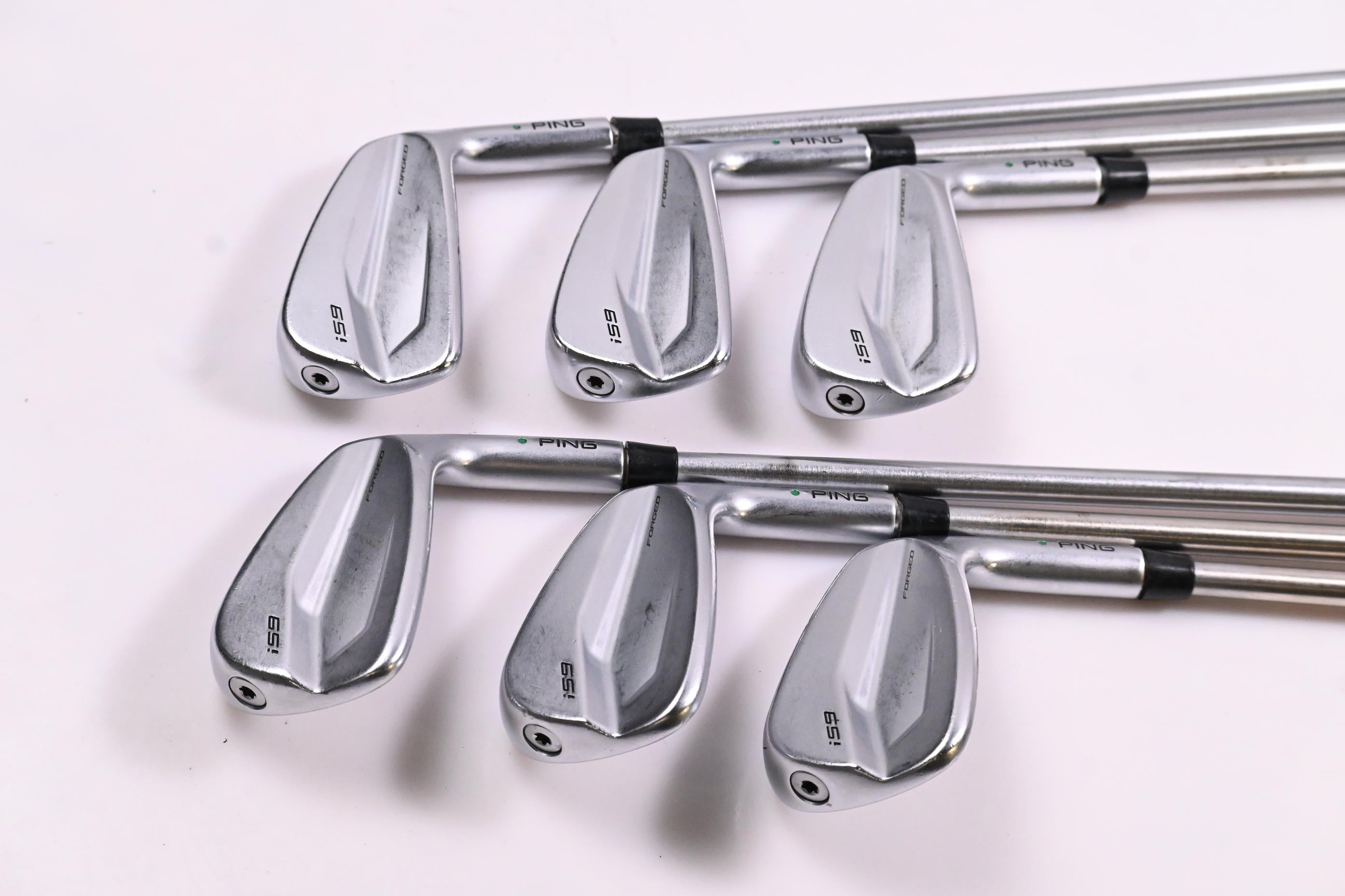 Ping i59 Irons / 5-PW / X-Flex KBS C-Taper 130 Shafts
