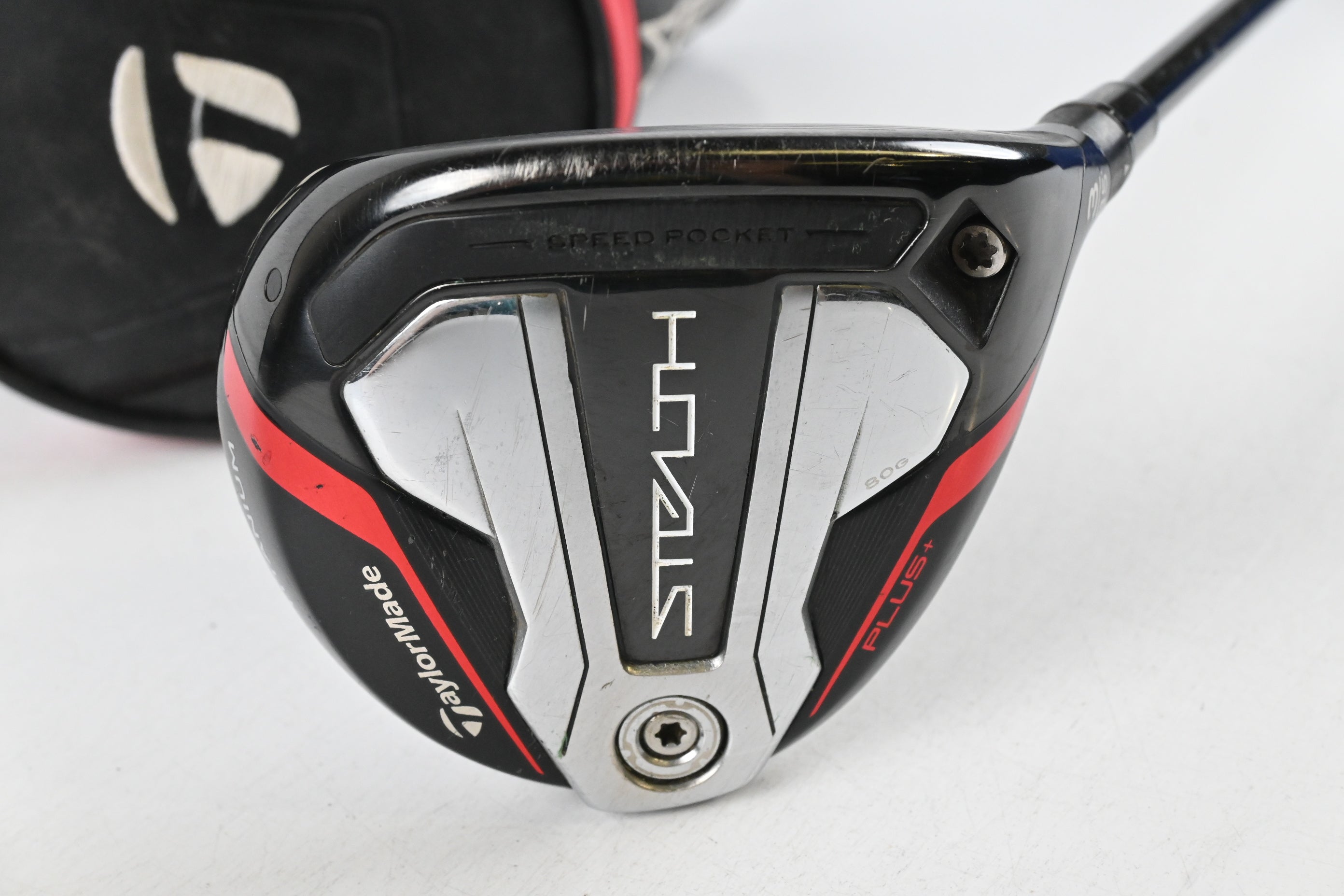 Taylormade Stealth Plus #3 Wood / 15 Degree / Stiff Flex HZRDUS Smoke Red RDX 75