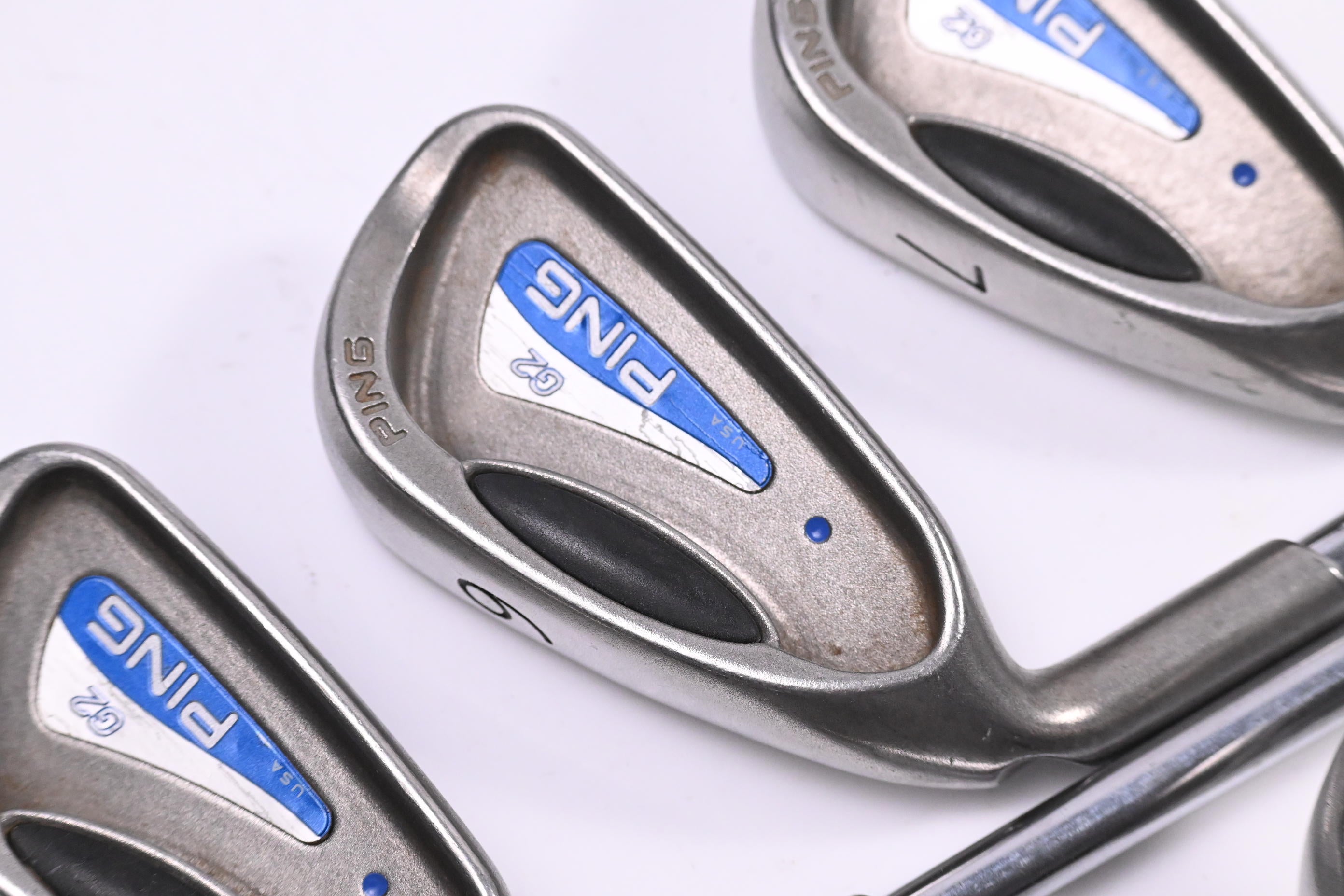 Left Hand Ping G2 Irons / 5-PW+SW / Regular Flex Ping Shafts