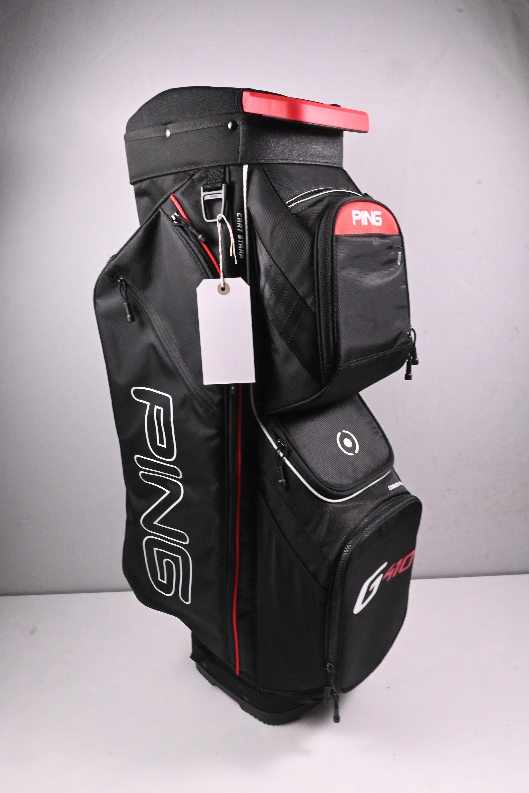 Ping Traverse Cart Bag / 14-Way Divider / Black, Red