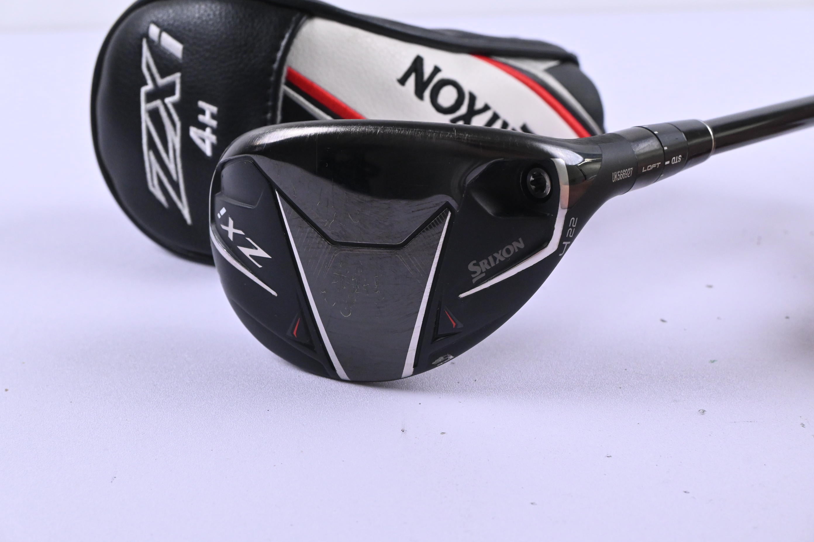 Srixon ZXi #4 Hybrid / 22 Degree / Senior Flex HZRDUS Smoke Red RDX 70 Shaft