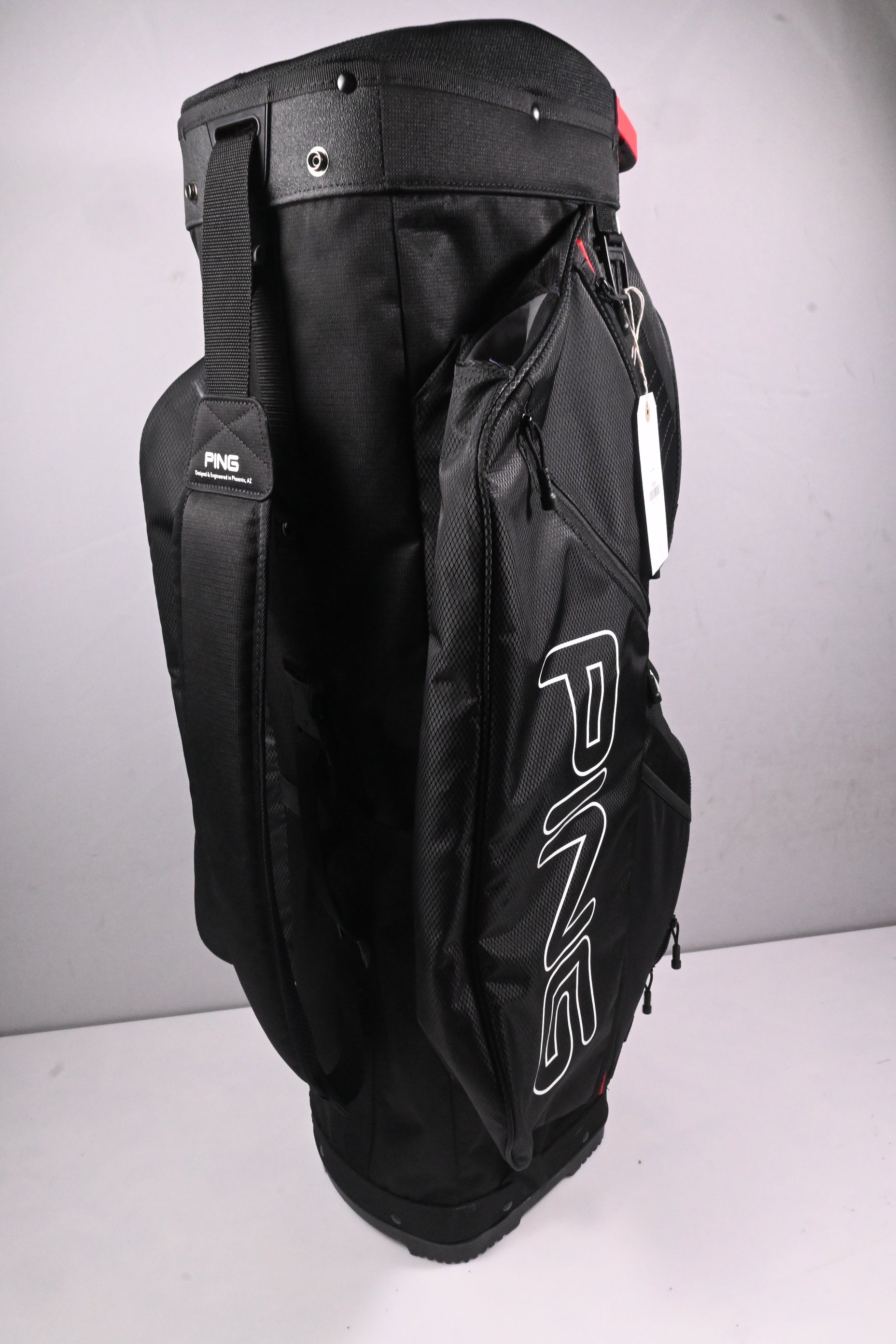 Ping Traverse Cart Bag / 14-Way Divider / Black, Red