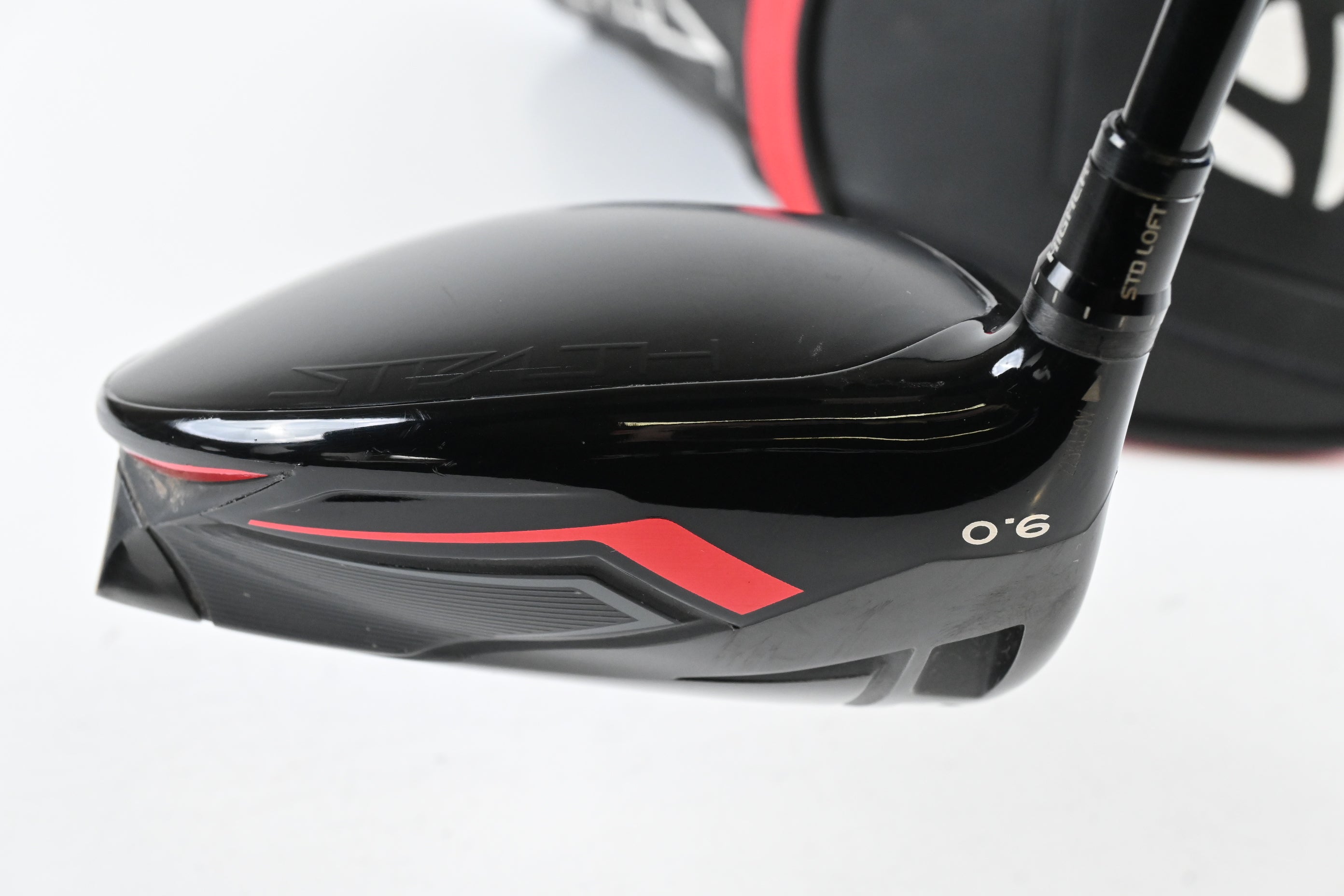 Left Hand Taylormade Stealth Driver / 9 Degree / Stiff Flex Fujikura Ventus Red